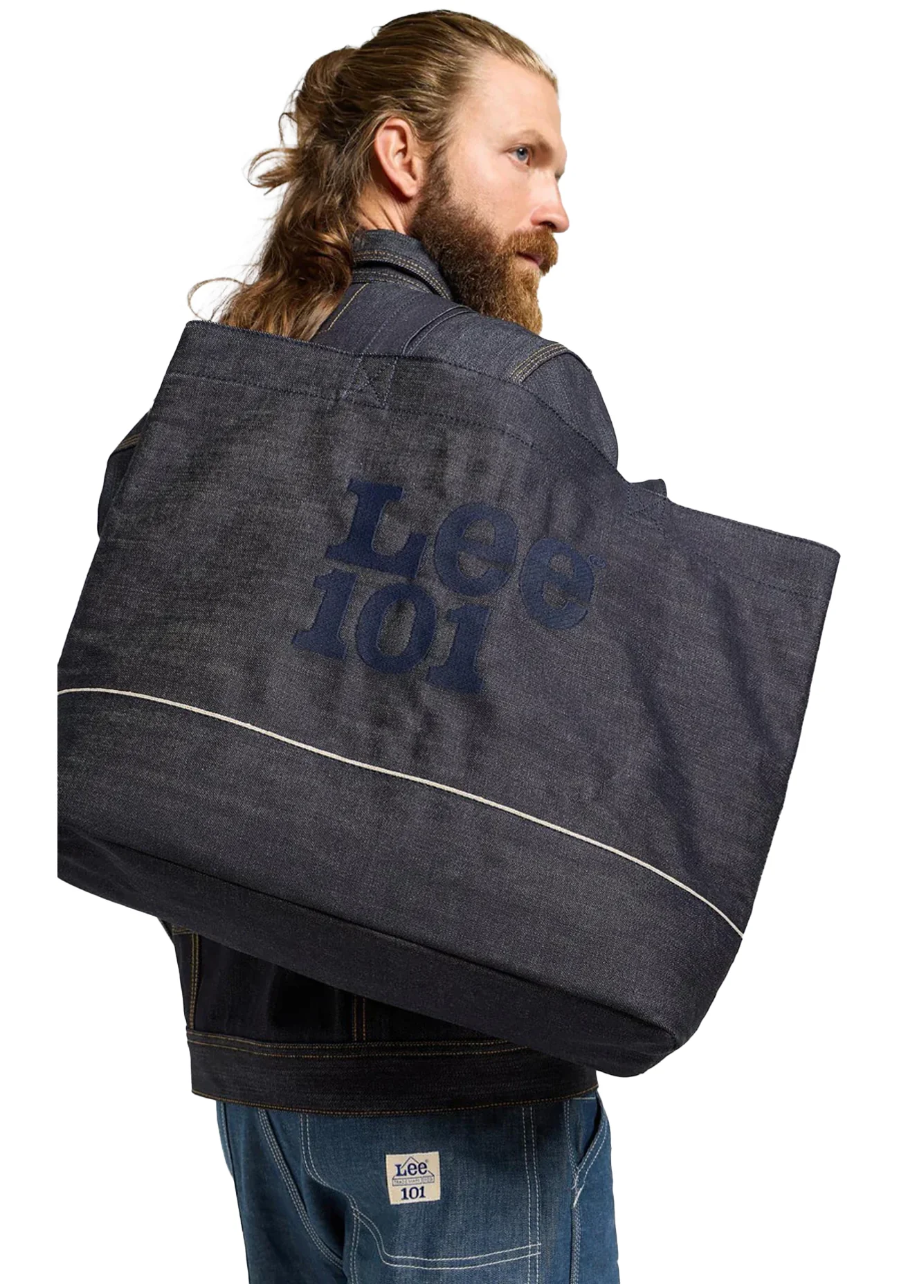 Lee Borsa unisex di jeans 101 Tote Bag