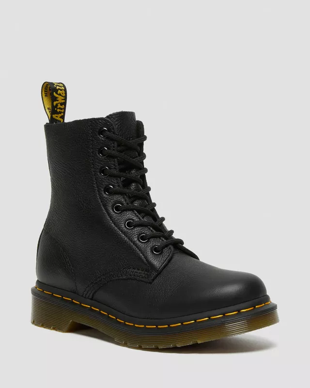 Dr. Martens Stivale stringati 1460 Pascal in pelle Virginia neri - Image 7