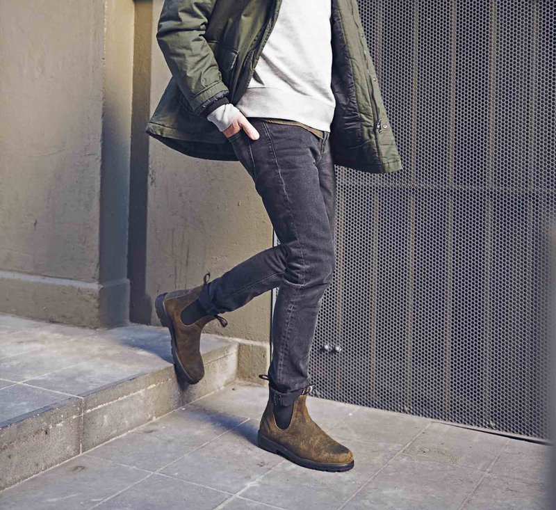 Blundstone Stivaletti da uomo in pelle scamosciata 1615 Original Series - Image 5