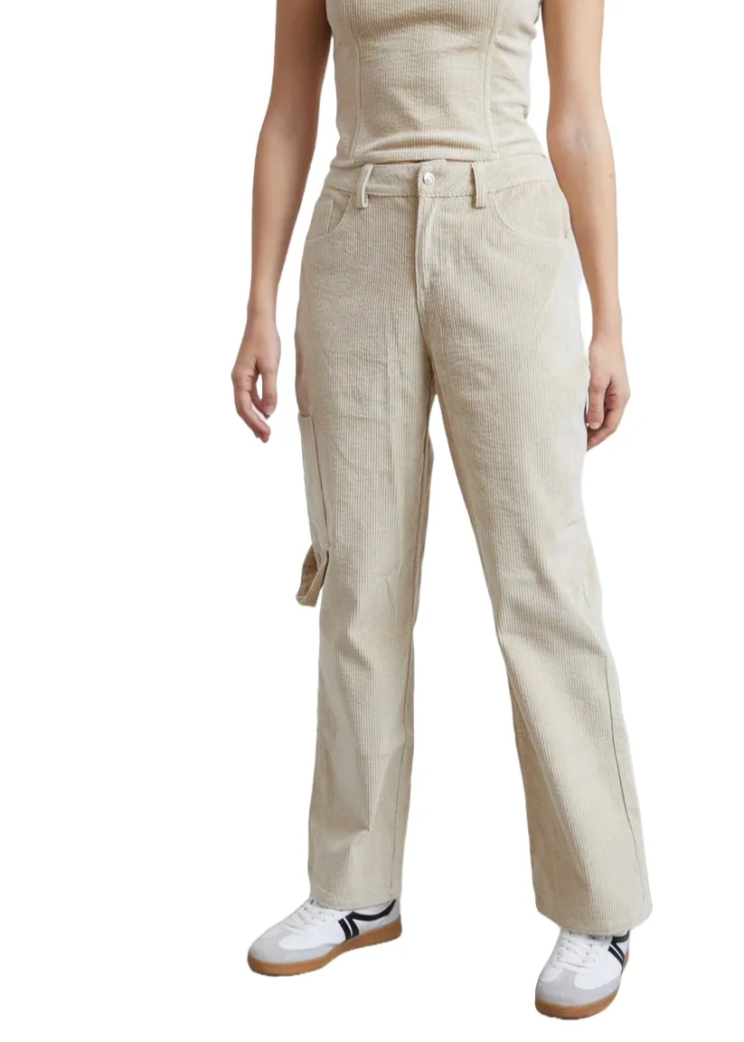 24Colours Pantalone Donna Beige 60844A