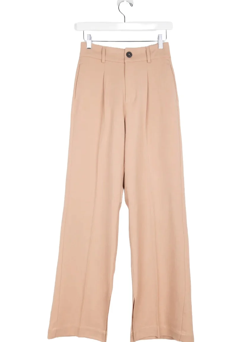 24Colours Pantalone da donna Beige 60857C