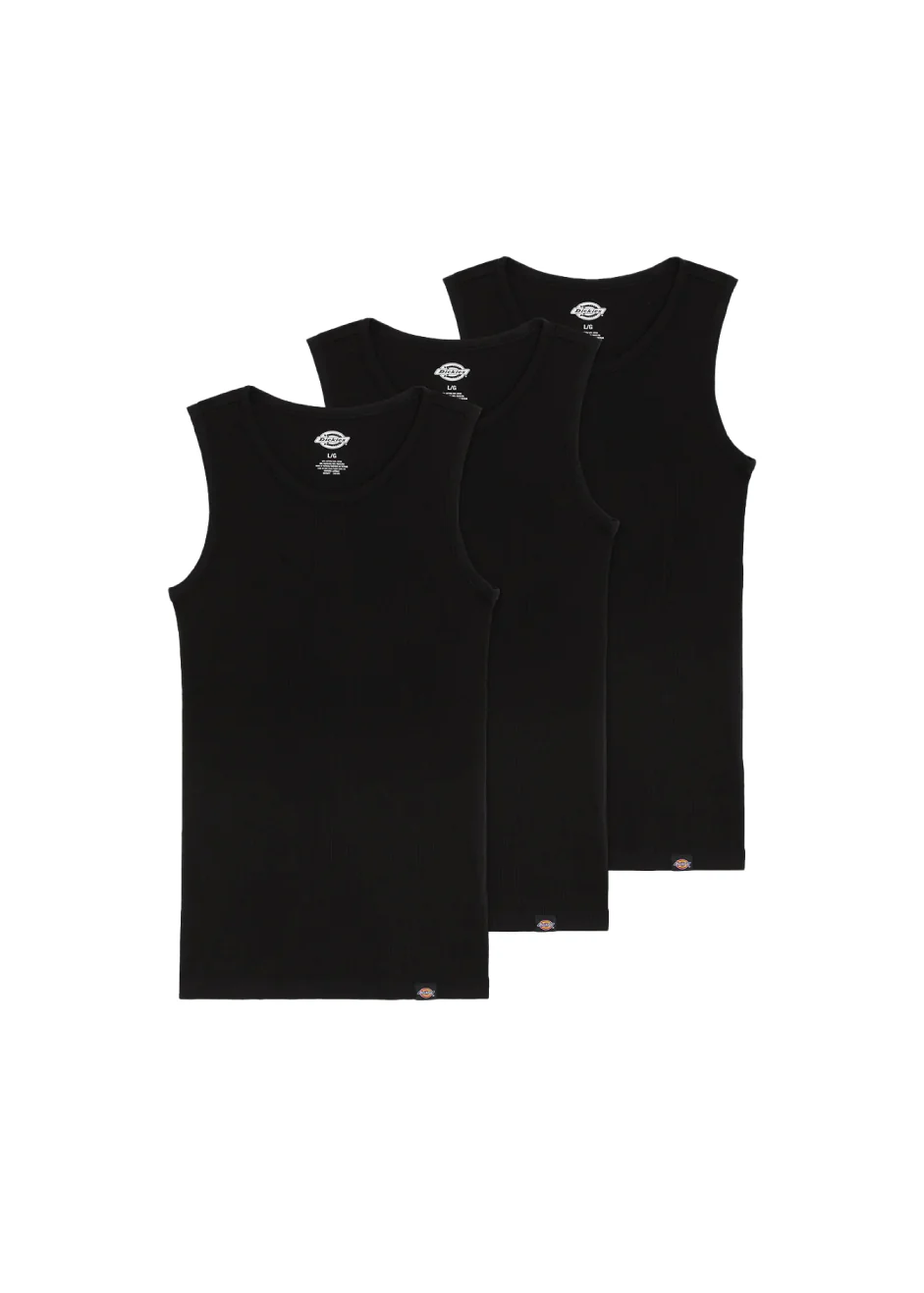 Dickies Canotta da uomo 3-pack Amsterdam nera