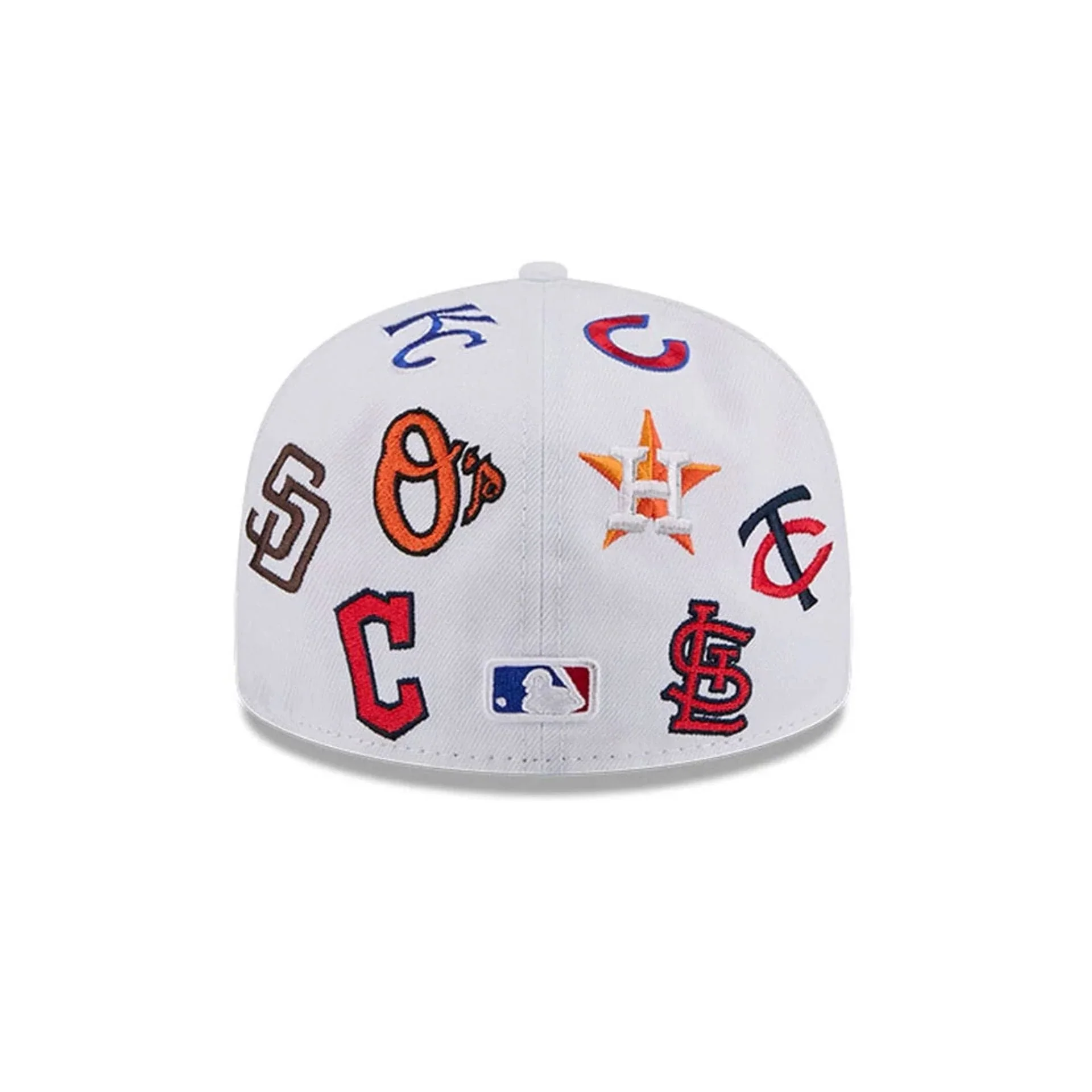 New Era Cappello unisex 59FIFTY Fitted MLB All Over bianca - Image 4