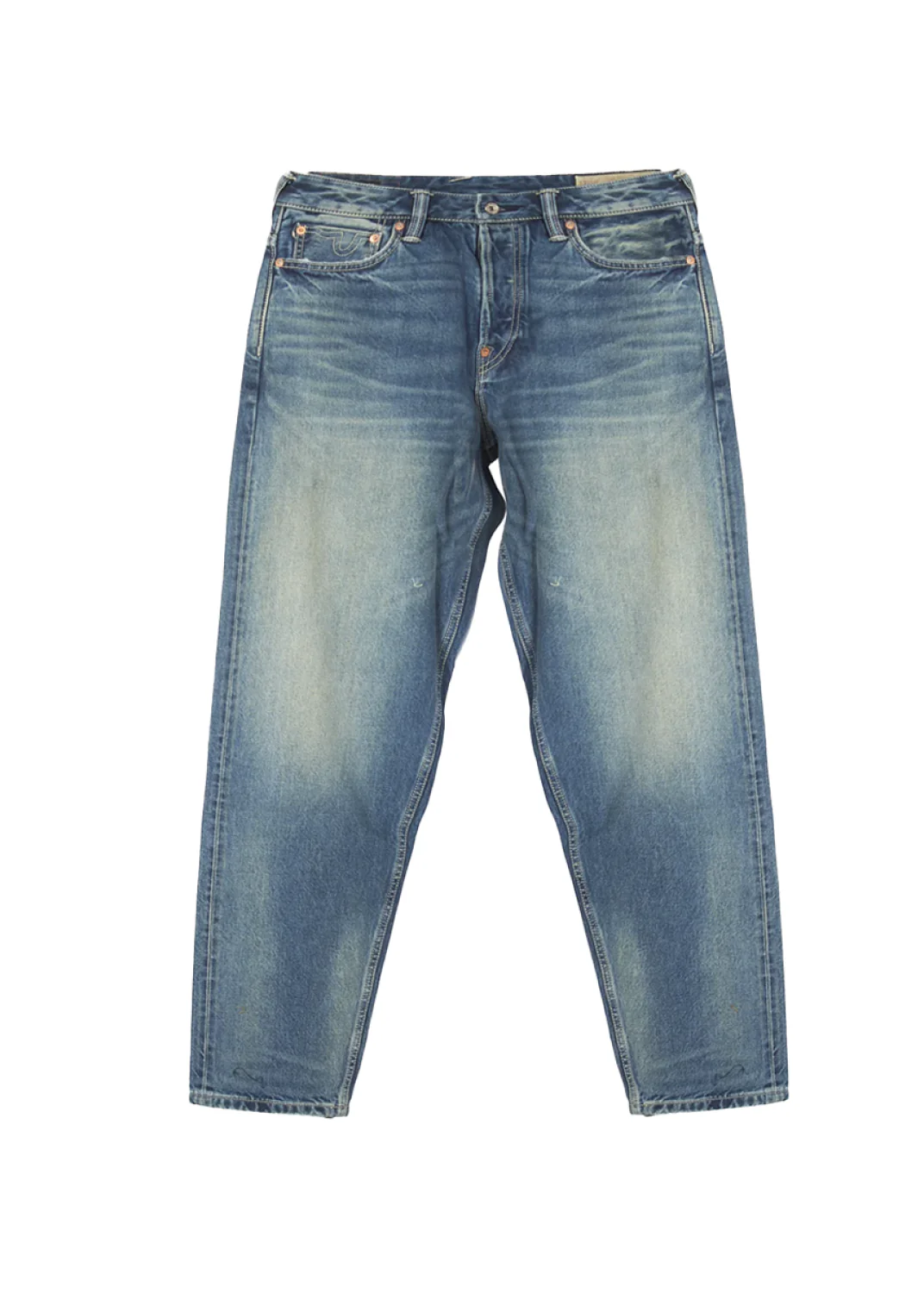 Evisu Jeans da uomno 7 Pocket Washed Jeans 2ESHTM6JE1040 - Image 2