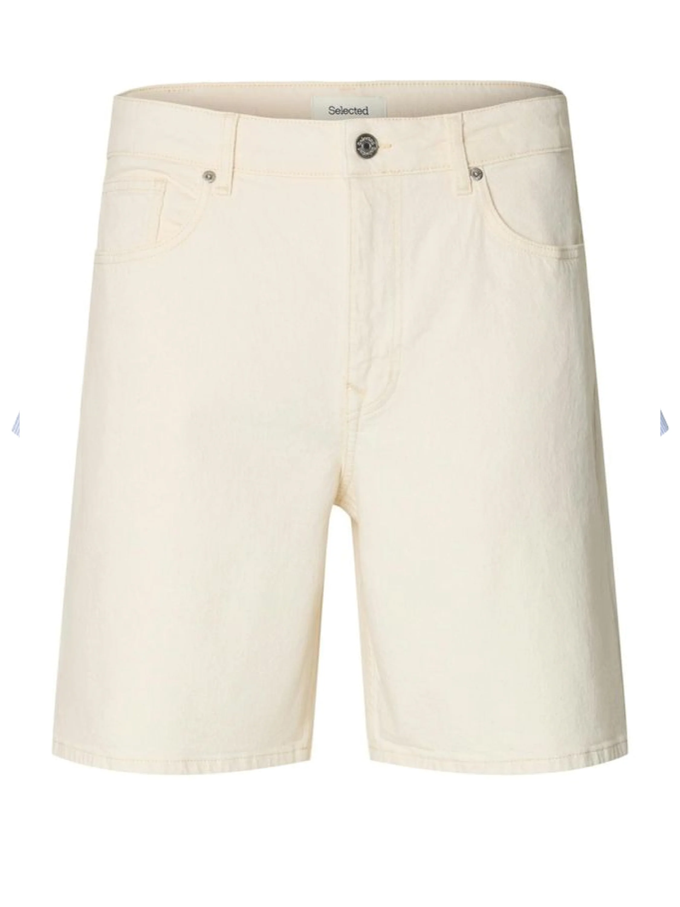 Selected Pantaloncino da uomo Alex ecrù