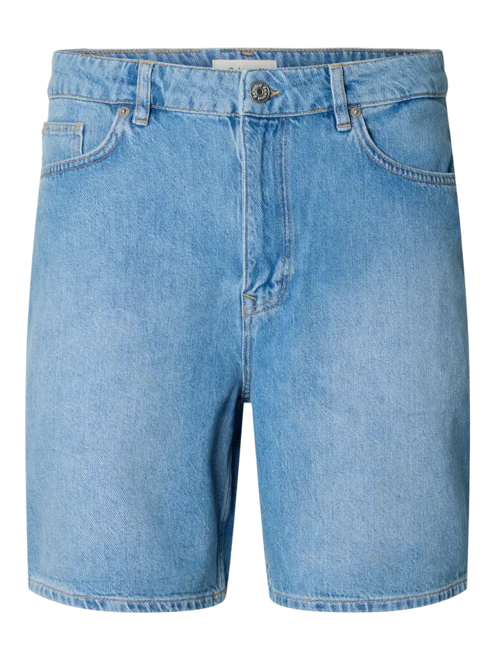 Selected Pantaloncino in jeans da uomo Alex Summer