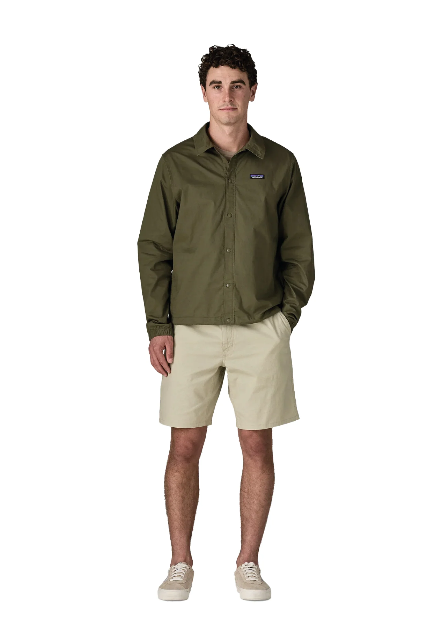 Patagonia Giacca leggera da uomo All-Wear Unlined verde - Image 2