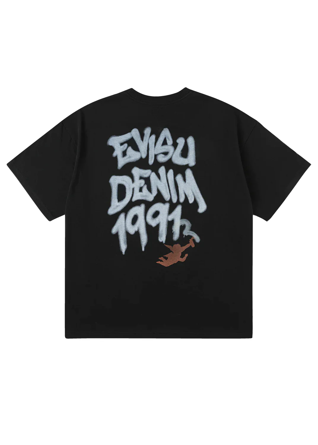 Evisu T-Shirt da uomo manica corta Angel & Graffiti - Image 2