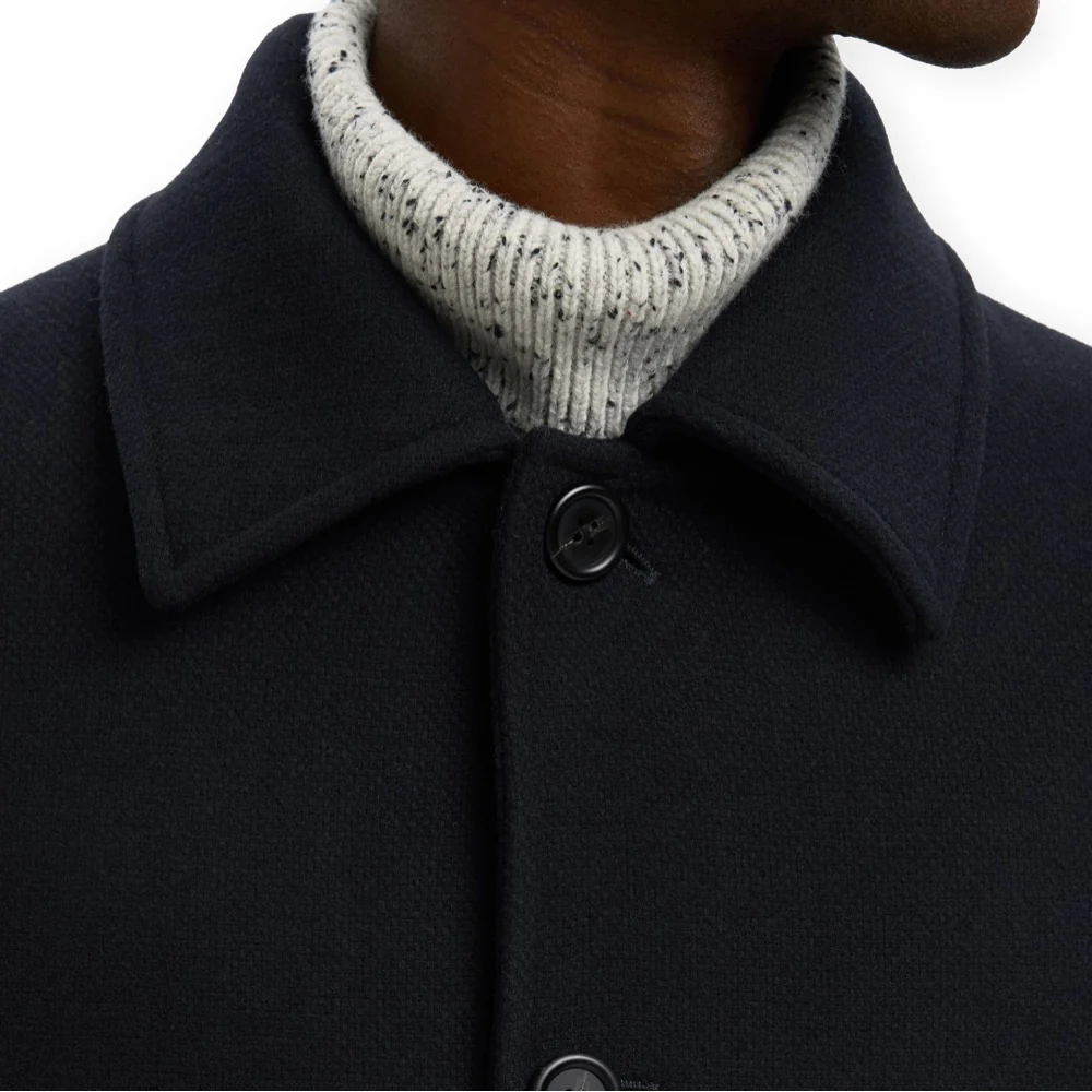 Selected Cappotto in lana da uomo Archive blu - Image 5