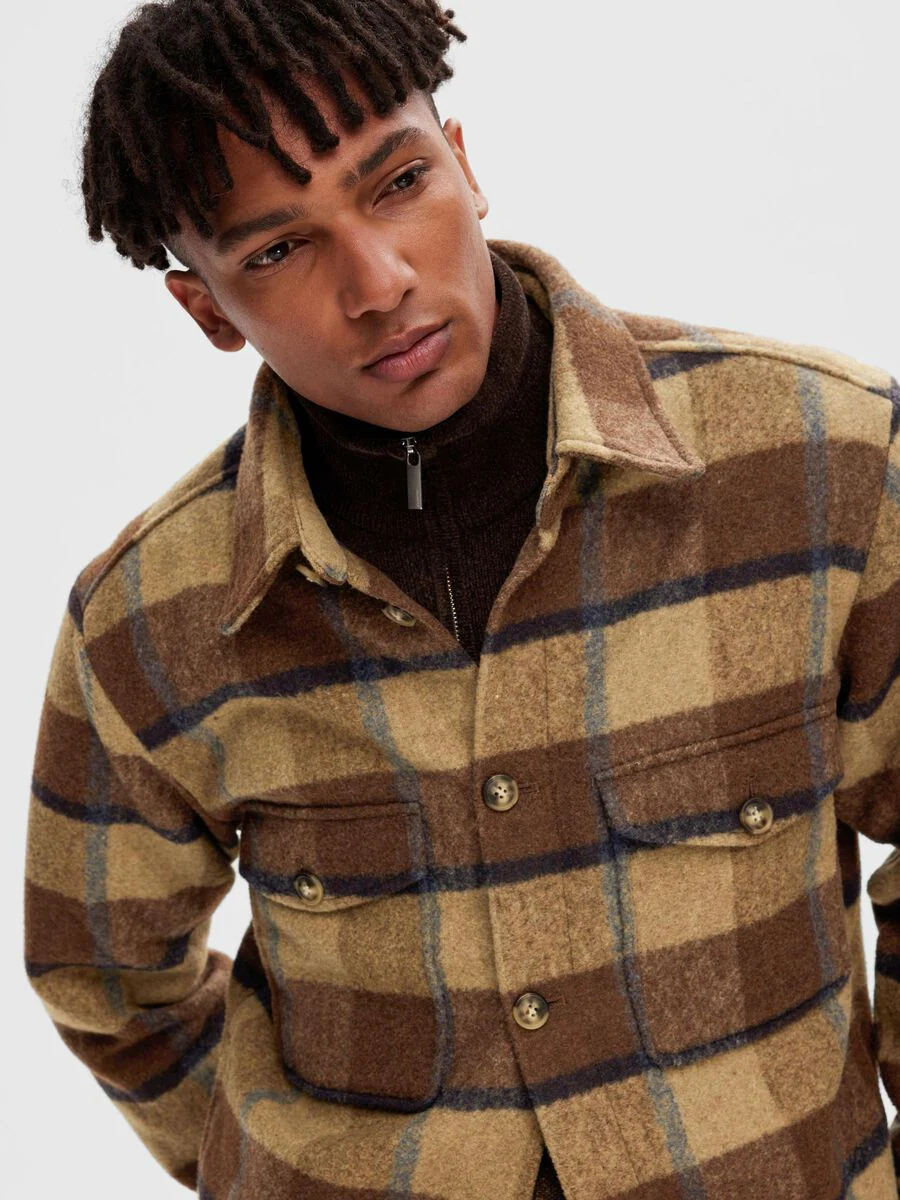 Selected Giacca camicia a quadri da uomo Archive - Image 3