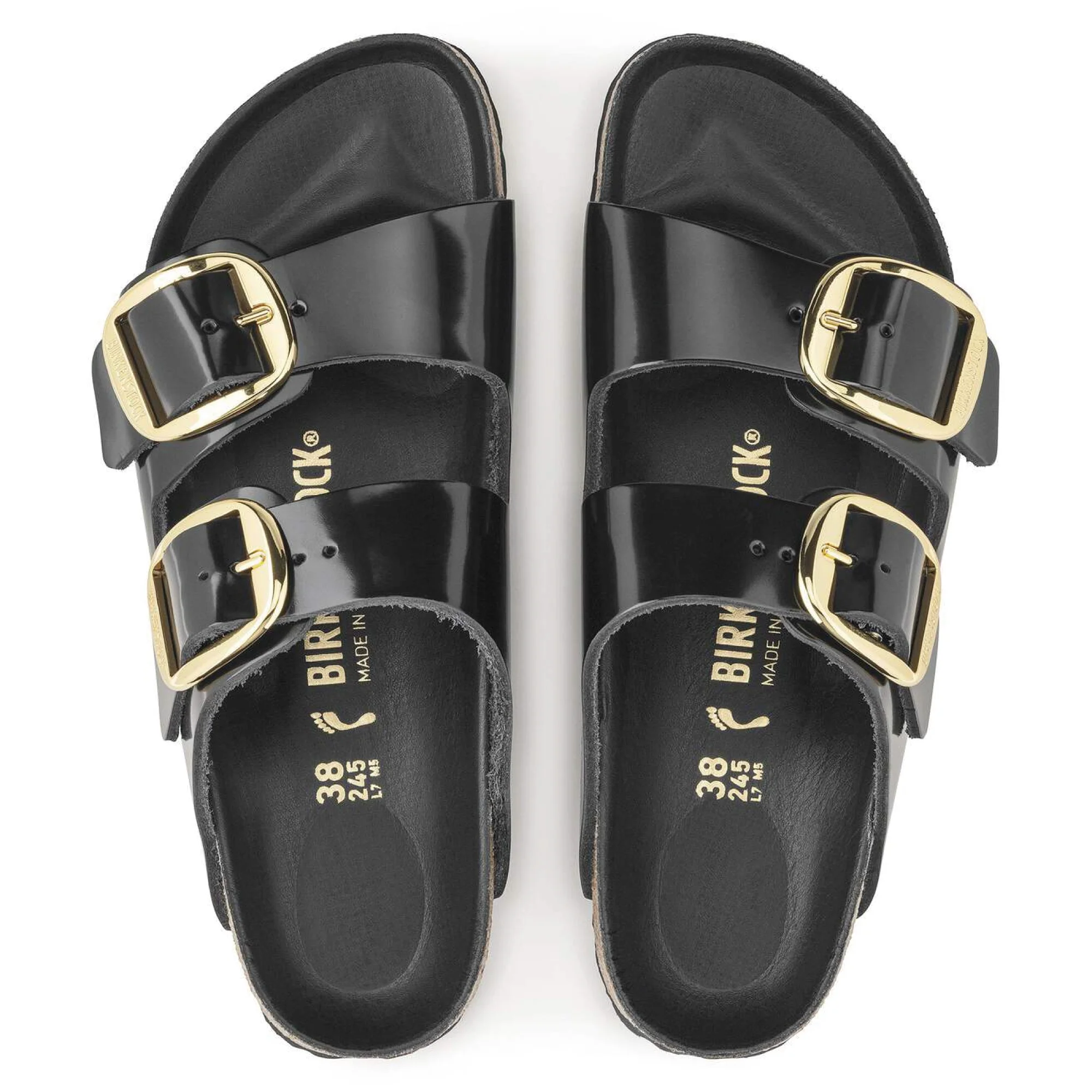 Birkenstock Sandalo in pelle da donna Arizona Big Buckle (Calzata Stretta) - Image 4