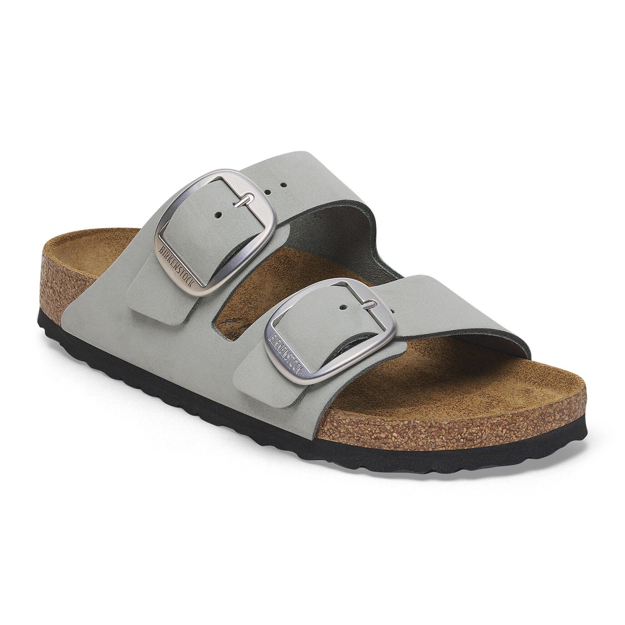 Birkenstock Sandalo da donna Arizona Big Buckle grigio