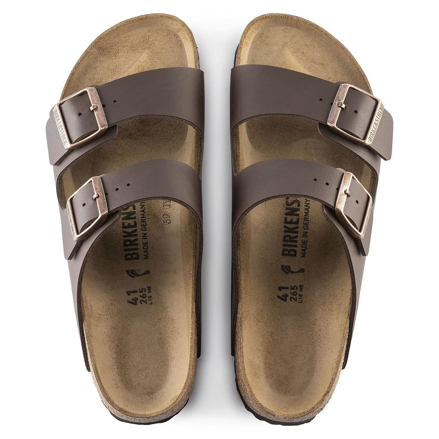Birkenstock Sandalo unisex Arizona Birko-Flor ( Calzata Stretta) marrone - Image 5