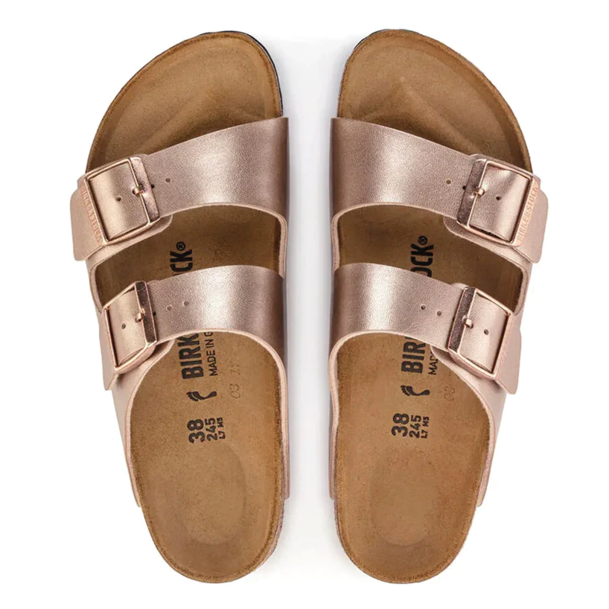 Birkenstock Sandalo da donna in pelle Arizona (Calzata Stretta) - Image 4