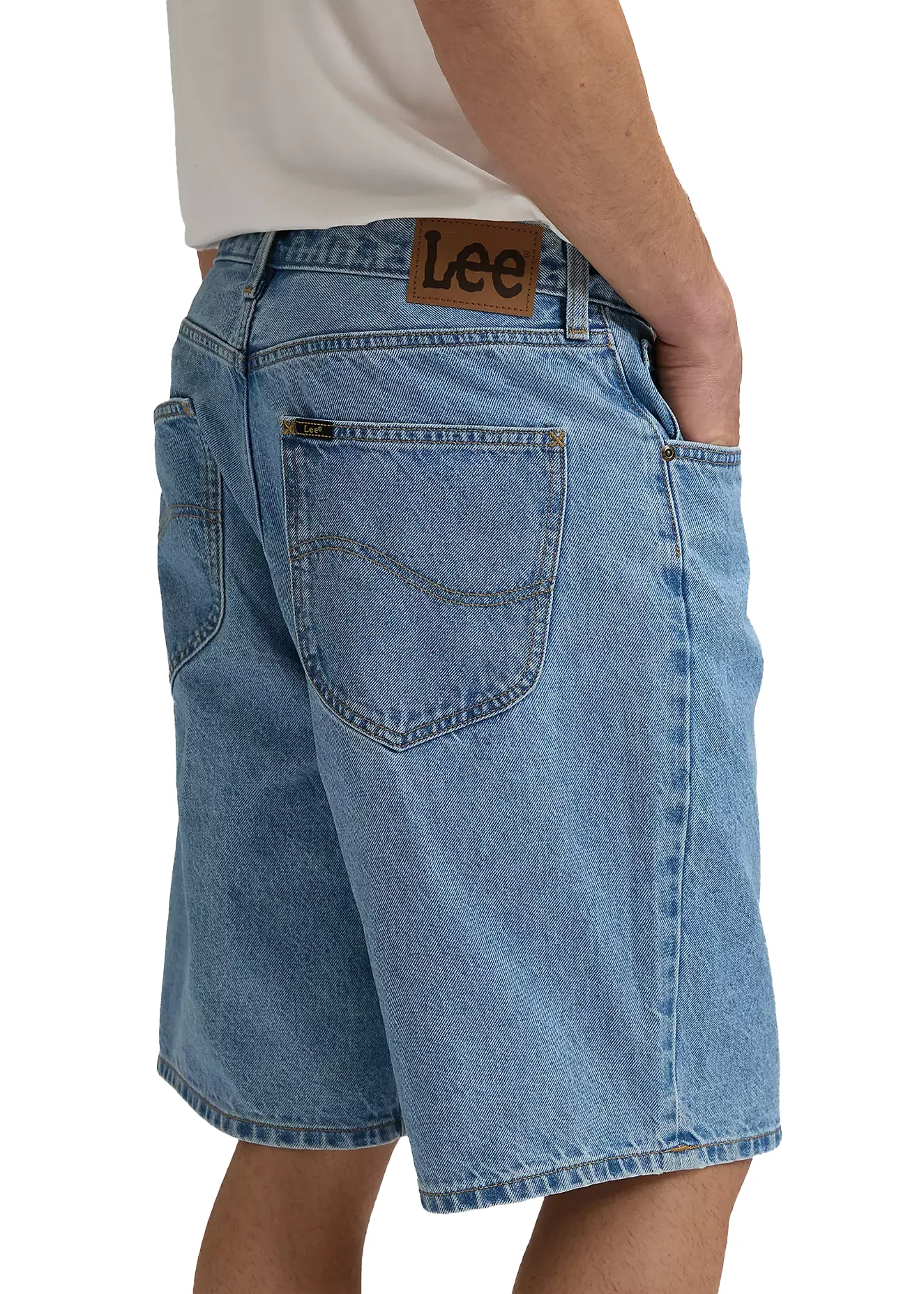 Lee Pantaloncino di jeans da uomo Asher Loose - Image 2