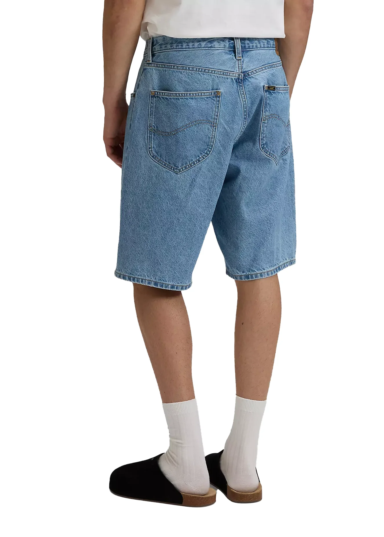 Lee Pantaloncino di jeans da uomo Asher Loose - Image 3