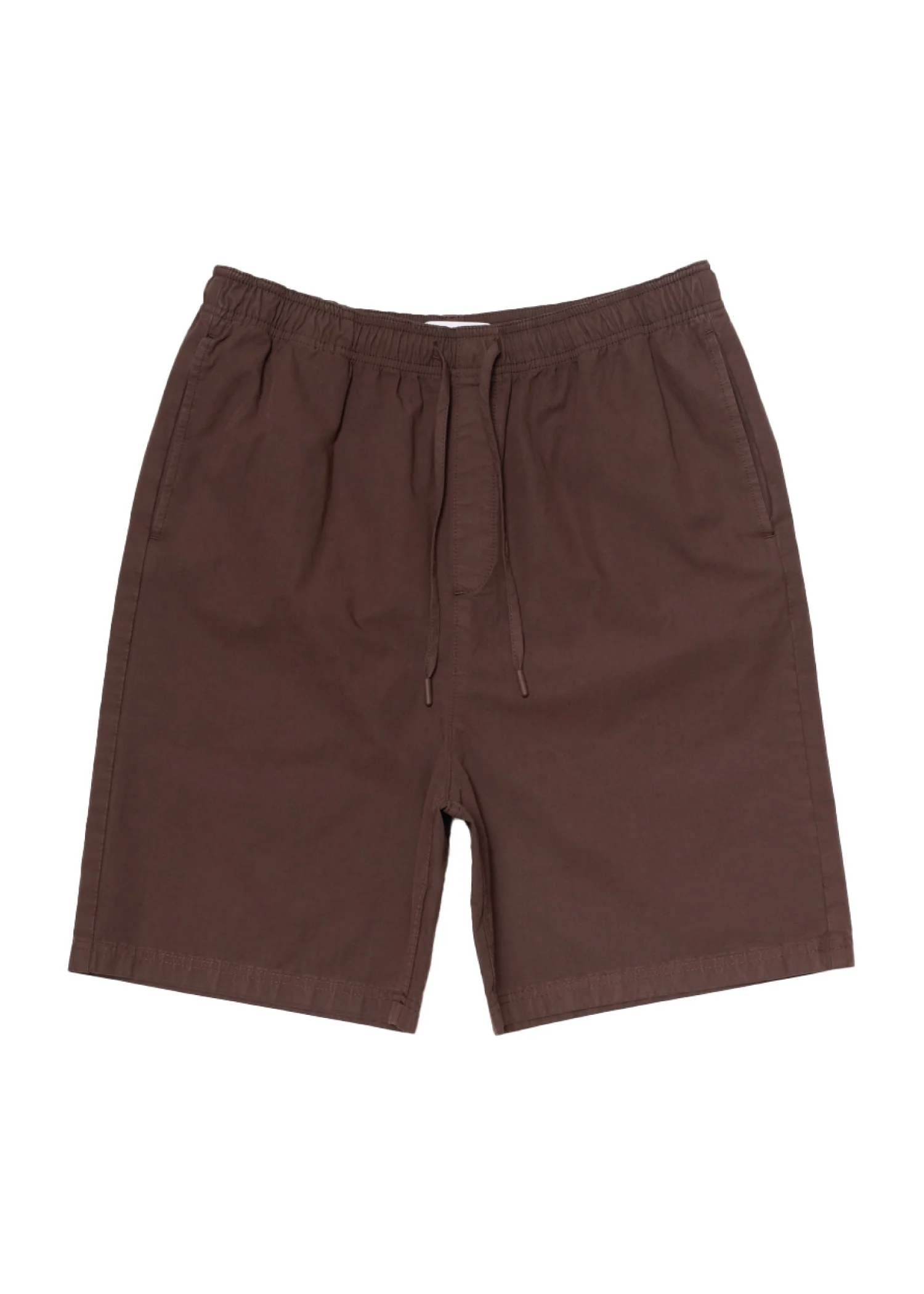 Edwin Pantaloncino con elastico Avalon marrone