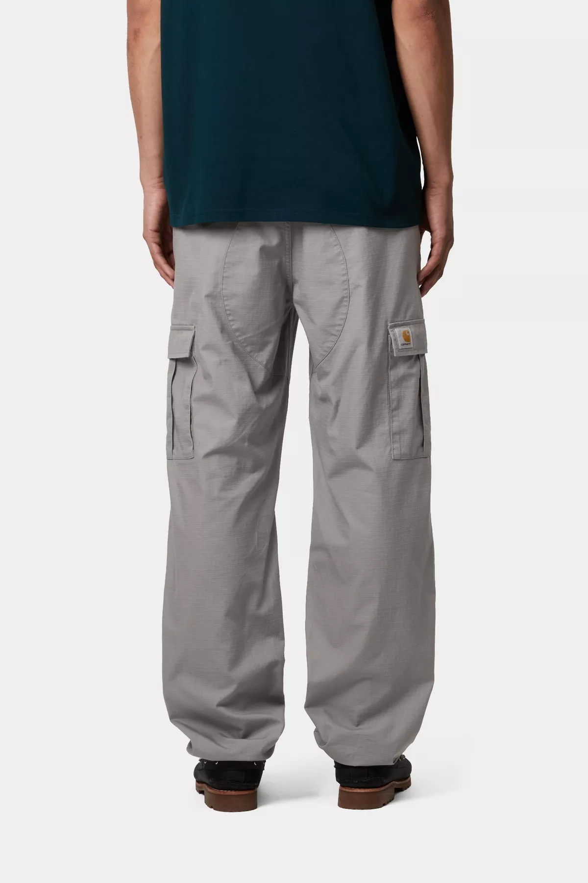 Carhartt Wip Pantalone con tasconi da uomo Aviation grigio - Image 4