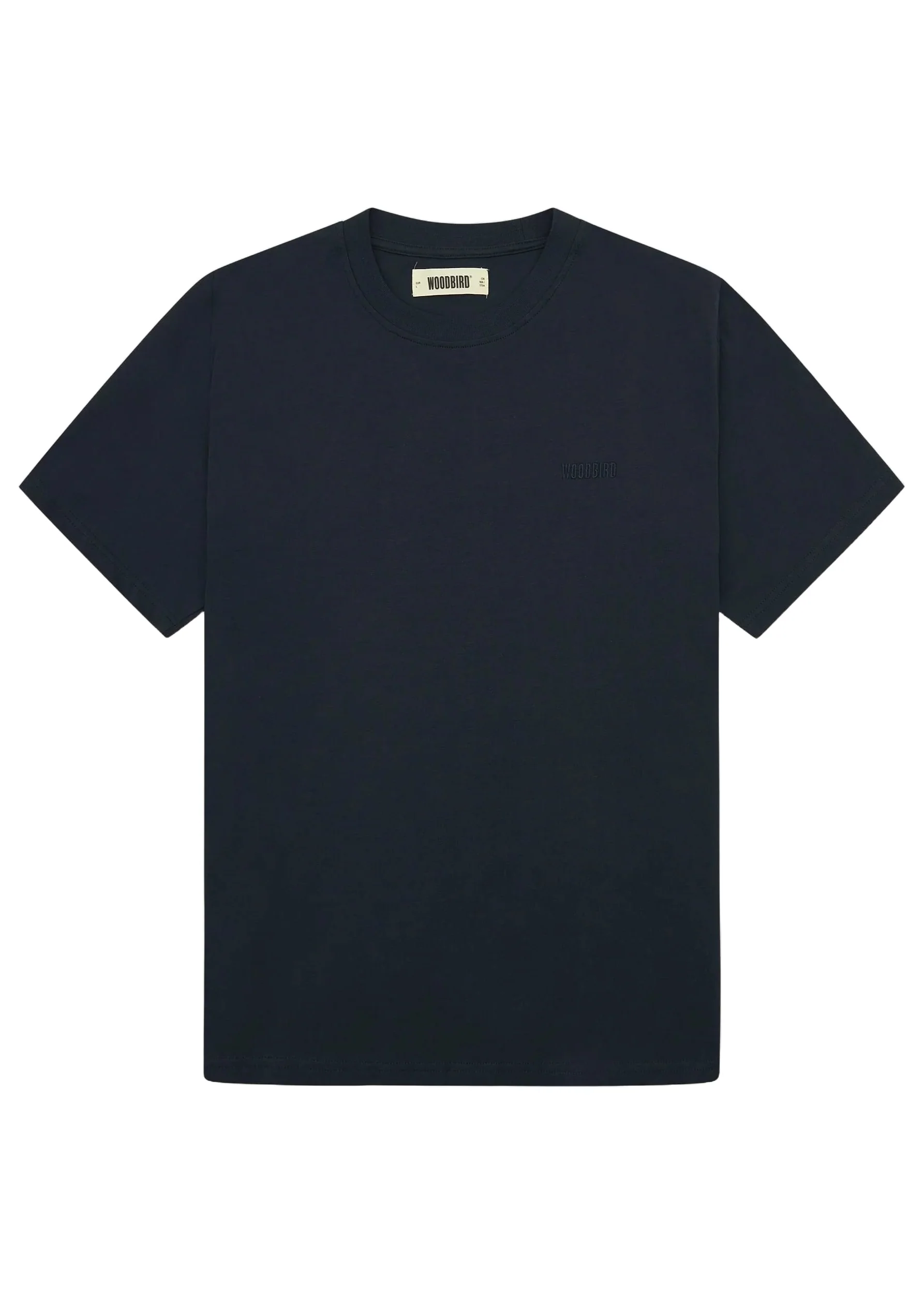 Woodbird T-Shirt da uomo manica corta Baine blu