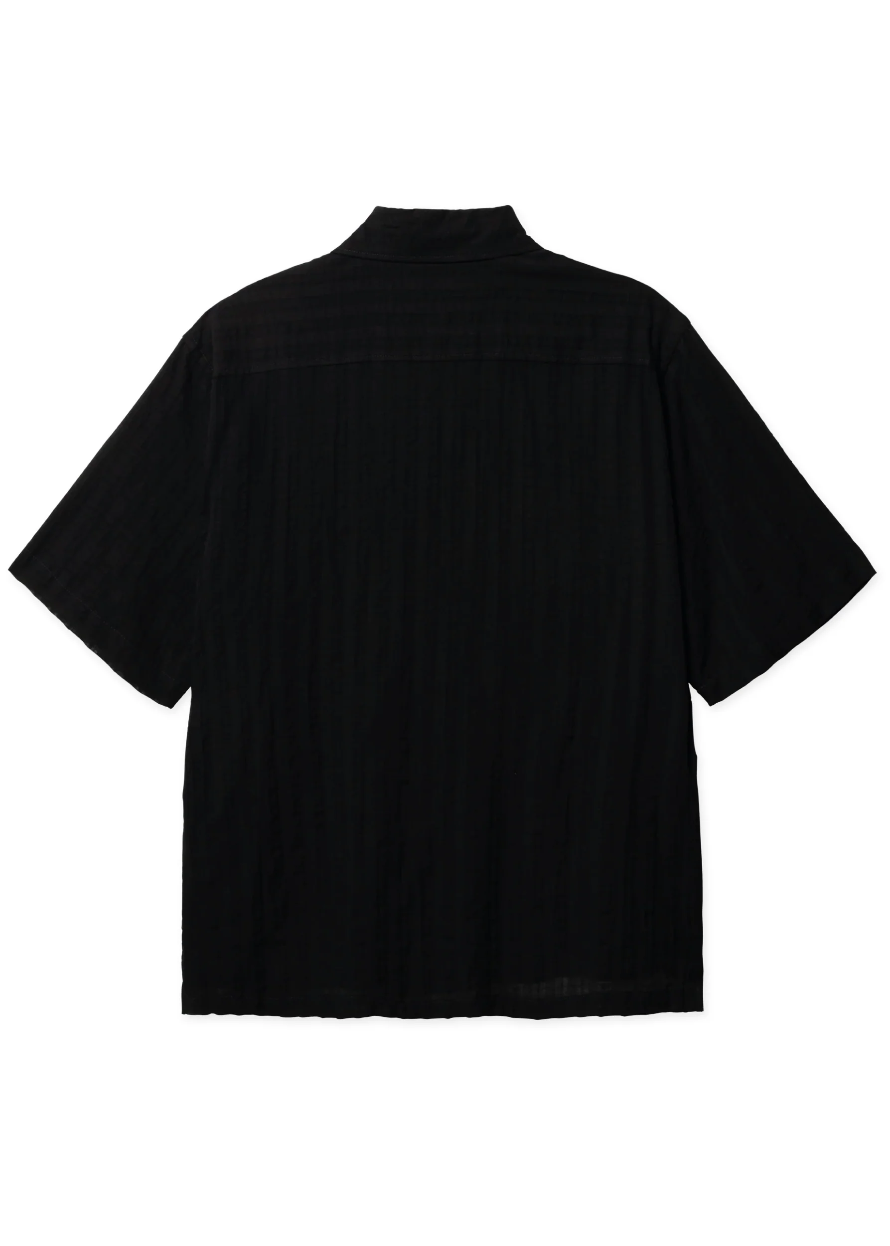 Woodbird Camicia da uomo manica corta Banks Check nera - Image 2