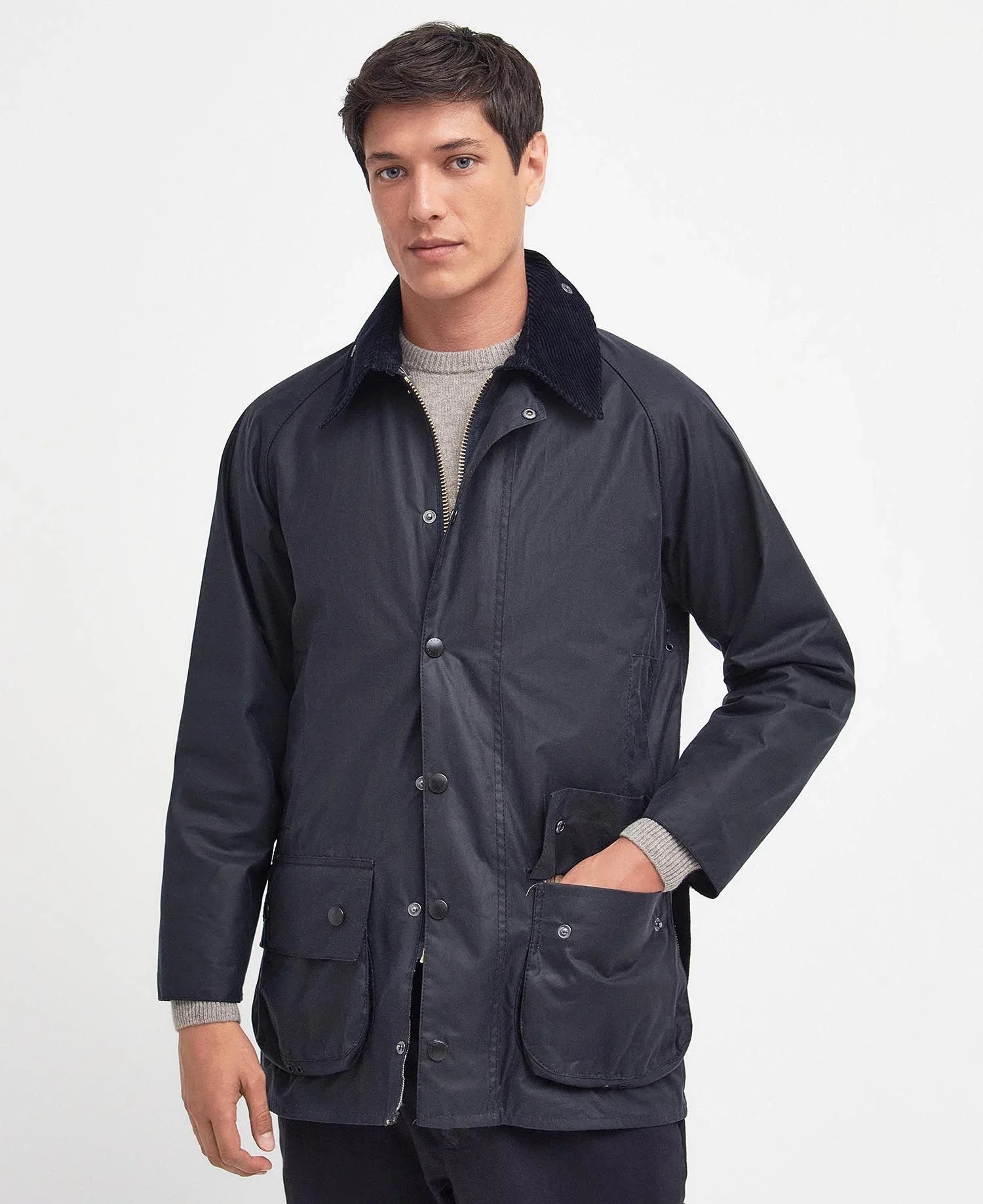 Barbour Giacca cerata da uomo Beaufort Waxed Cotton  MWX0017NY91 - Image 2