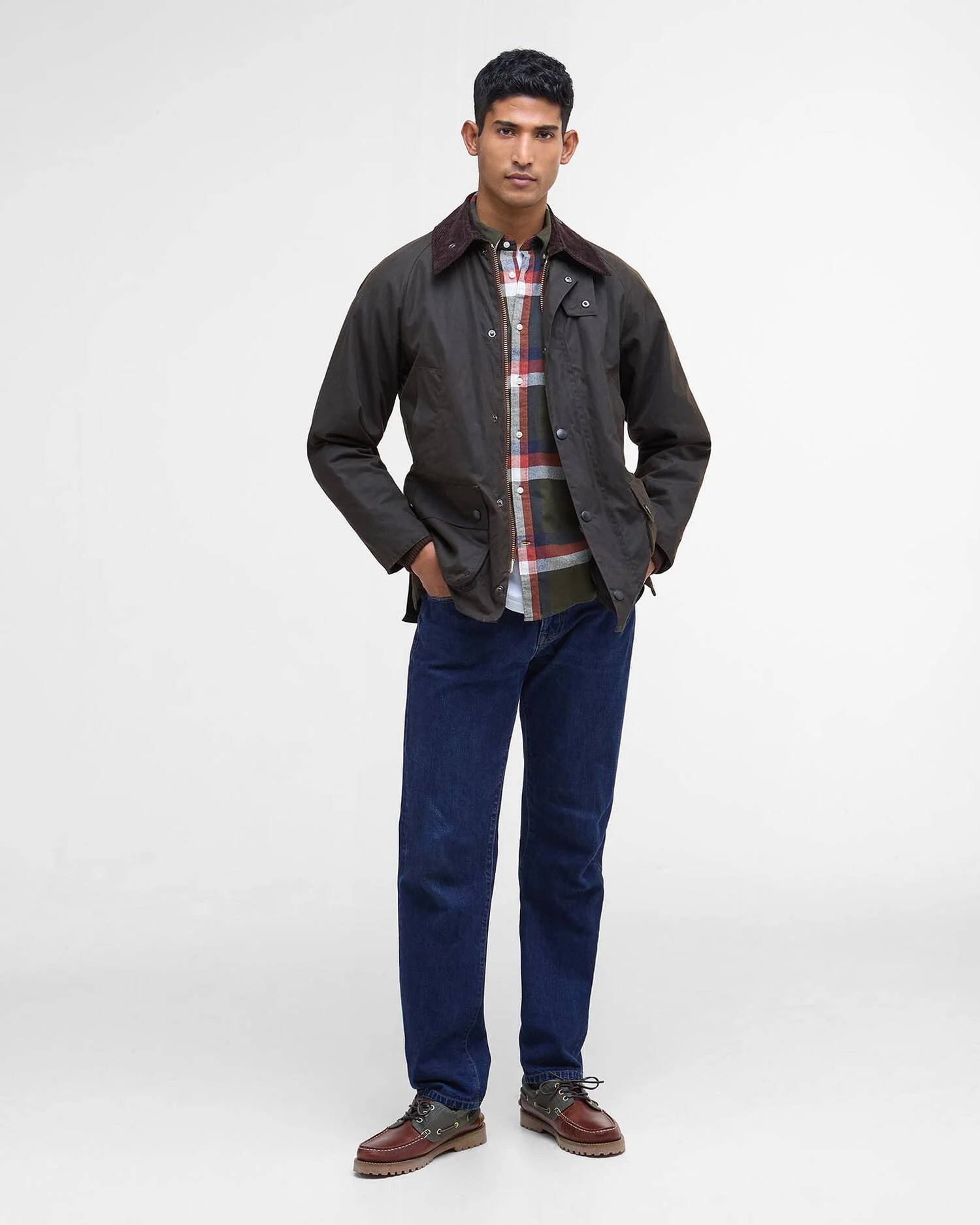 Barbour Bedale® Wax Jacket MWX0010OL71 - Image 6