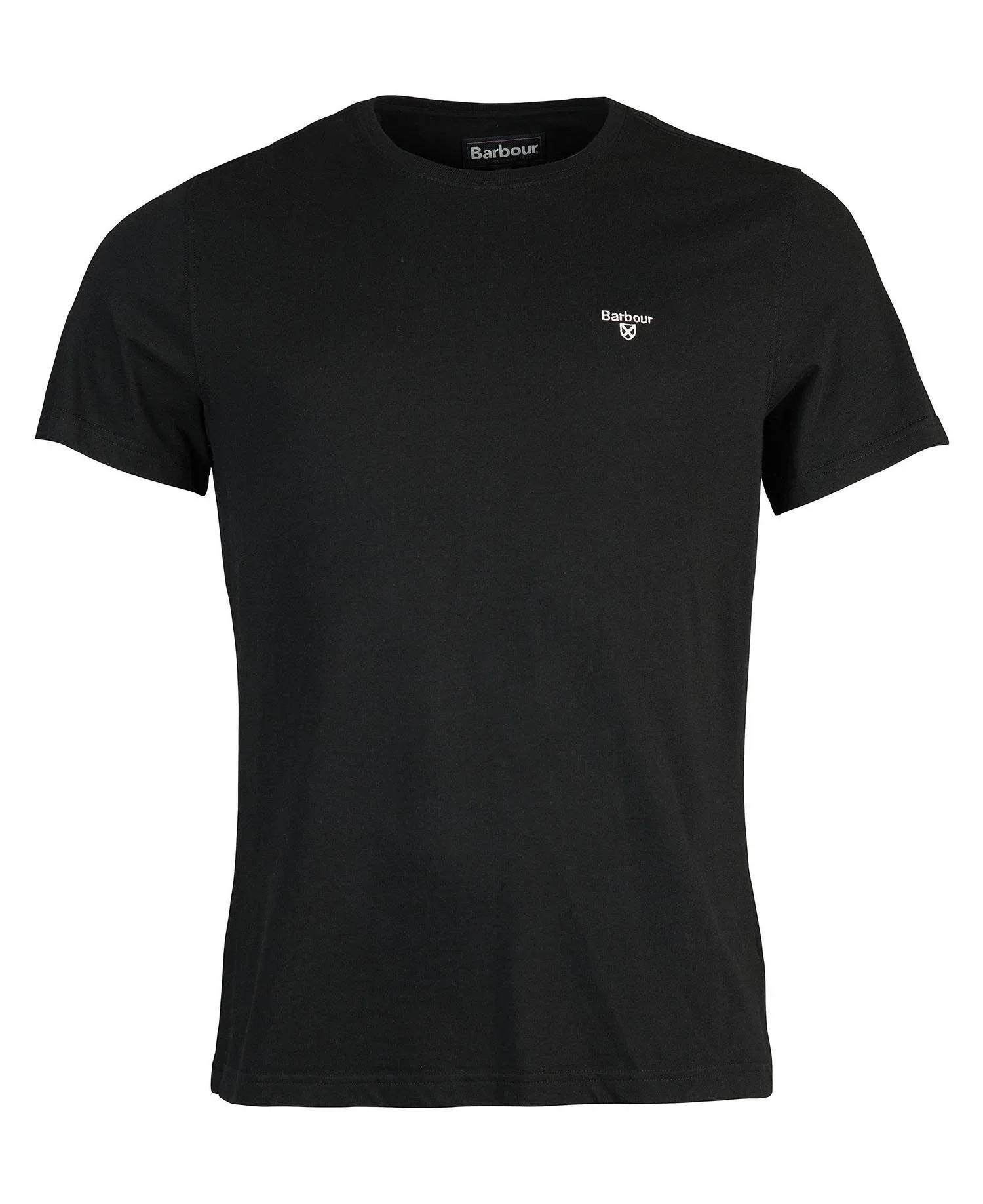 Barbour T-Shirt da uomo manica corta Essential nera