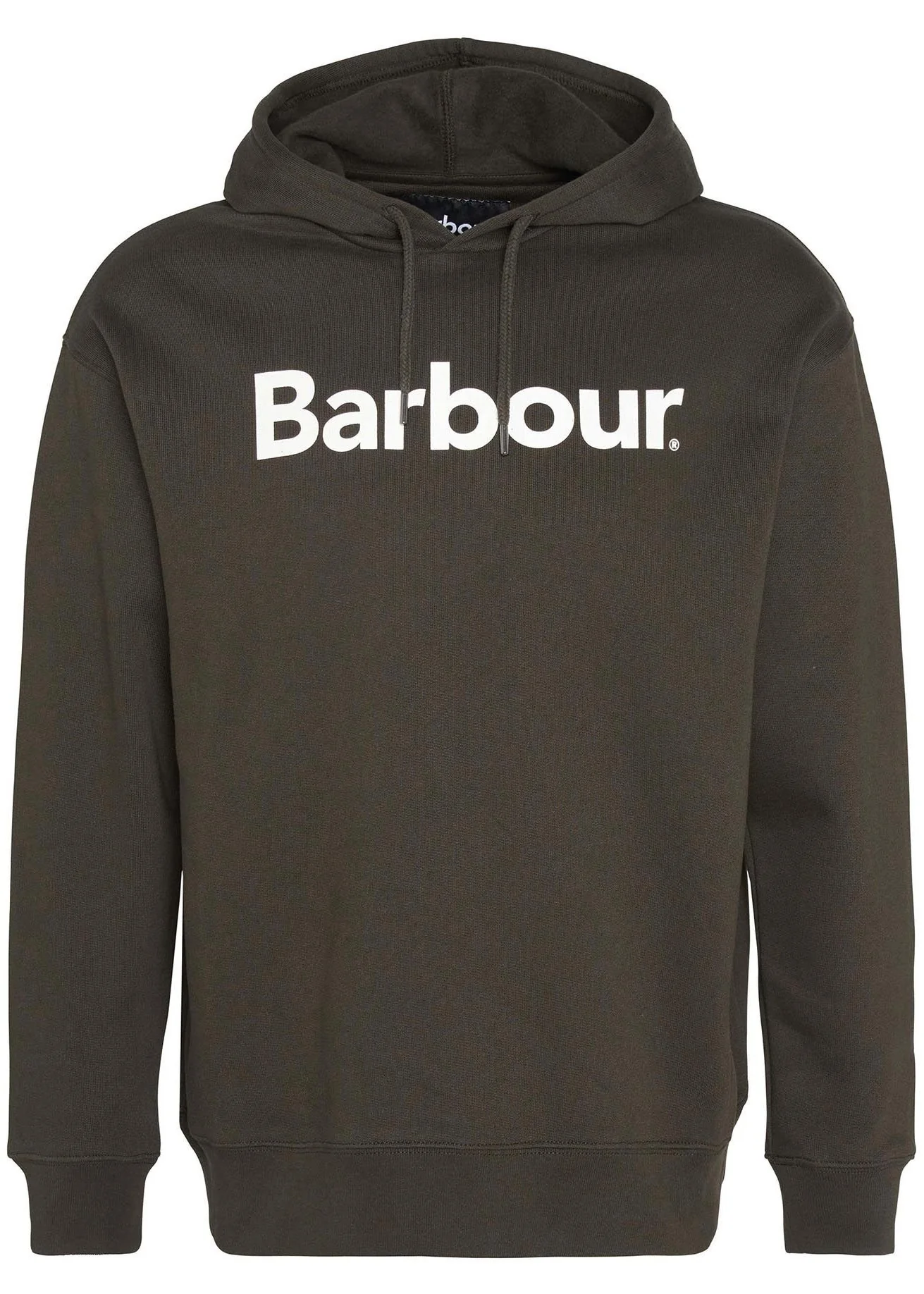 Barbour Felpa Con cappuccio Uomo Brushed Nicholas Verde