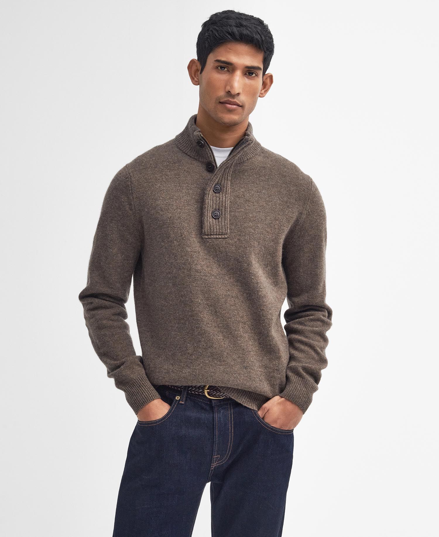 Barbour Maglia in lana da uomo Essential Patch - Image 3