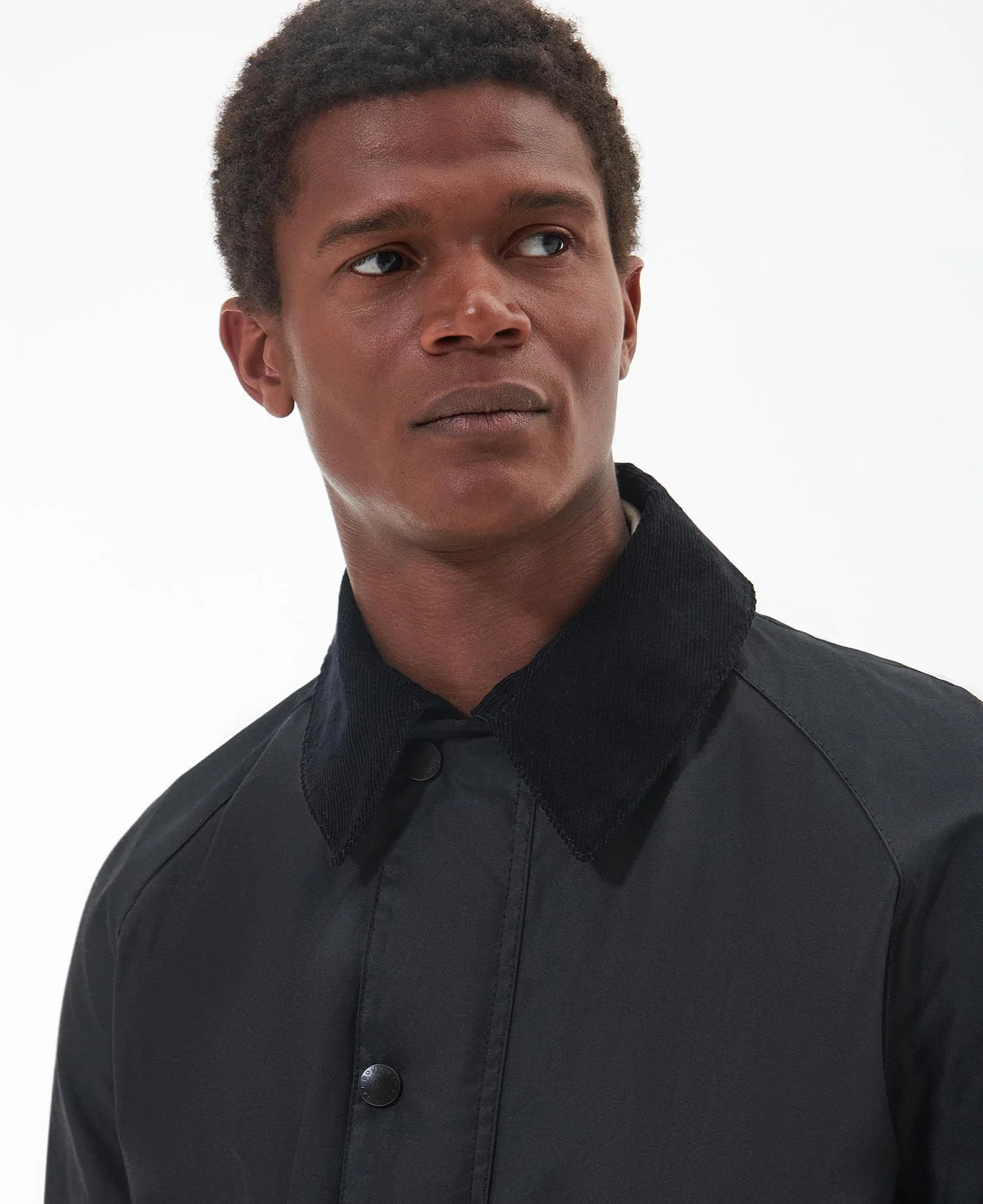 Barbour Giacca da Uomo cerata Ashby Nera - Image 2
