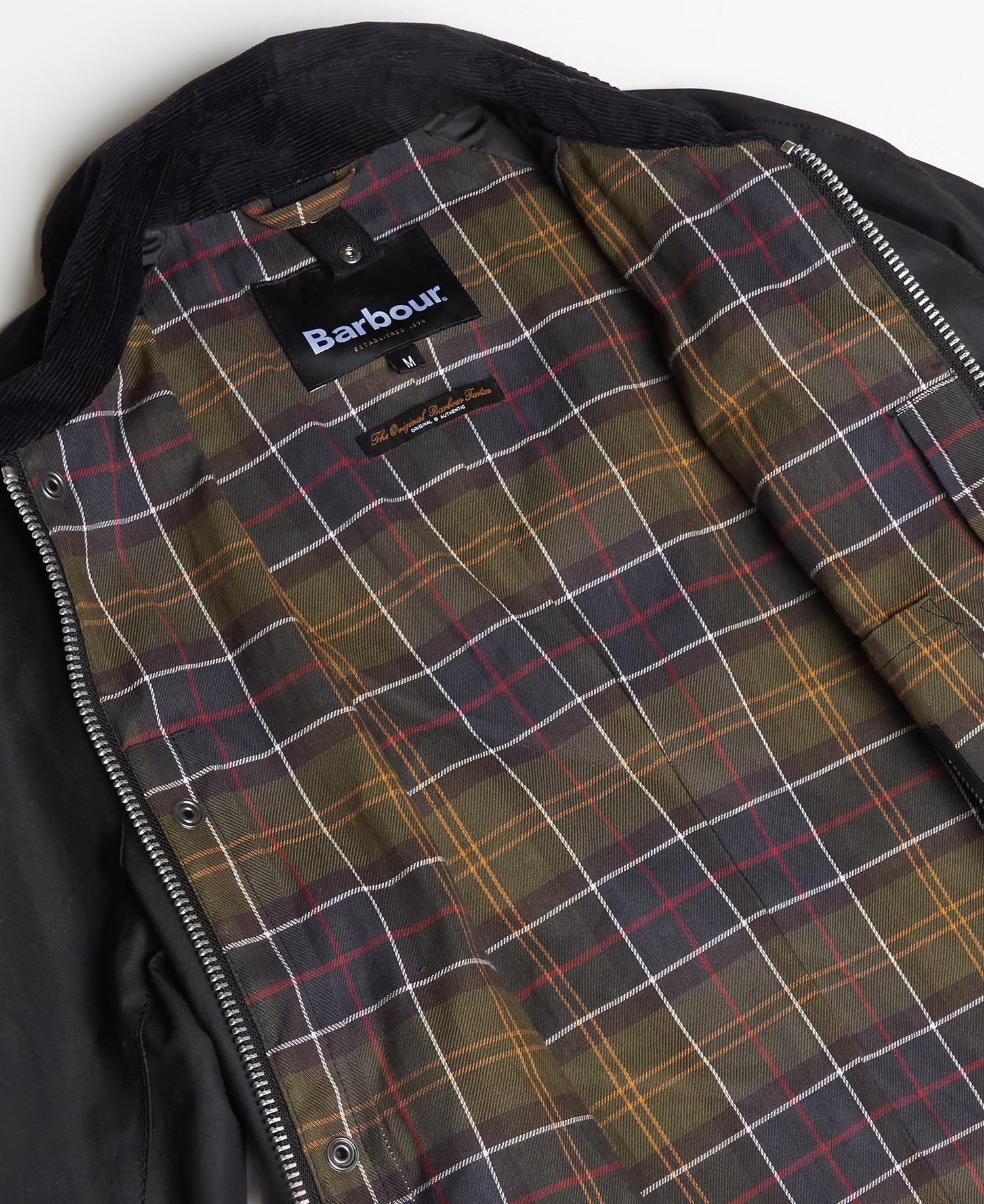 Barbour Giacca da Uomo cerata Ashby Nera - Image 4