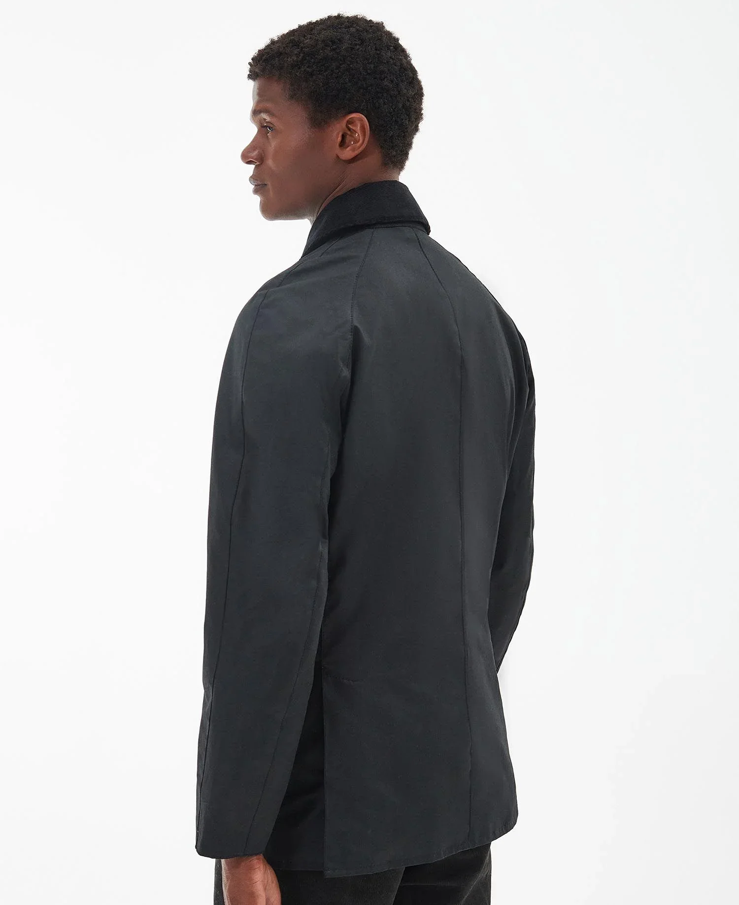 Barbour Giacca da Uomo cerata Ashby Nera - Image 5