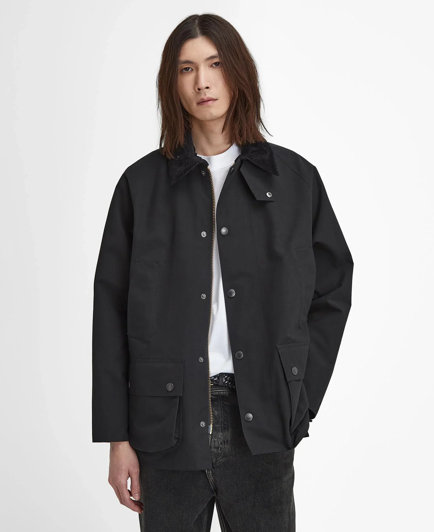 Barbour Giacca da uomo Classic Bedale Nero - Image 2