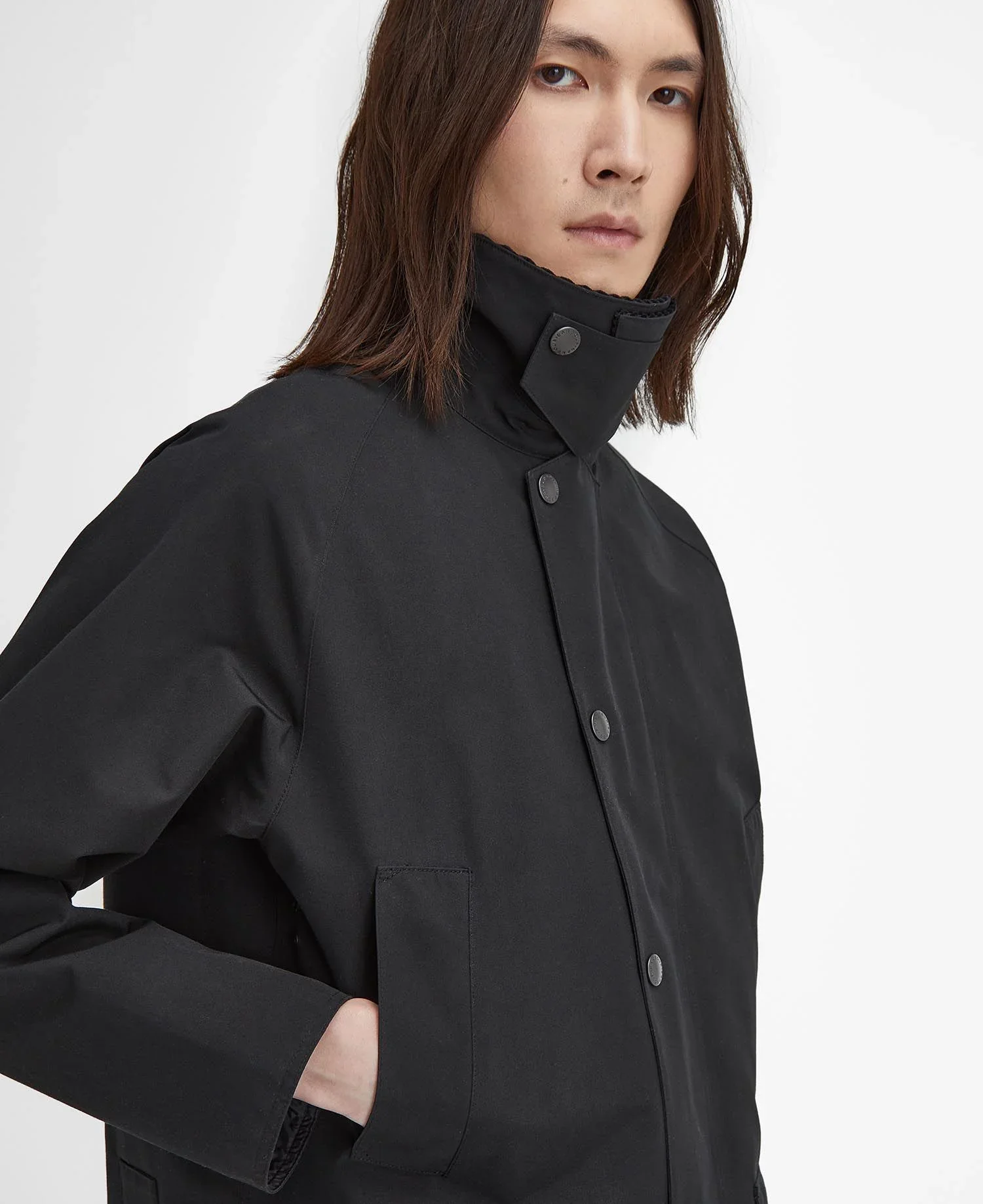 Barbour Giacca da uomo Classic Bedale Nero - Image 3