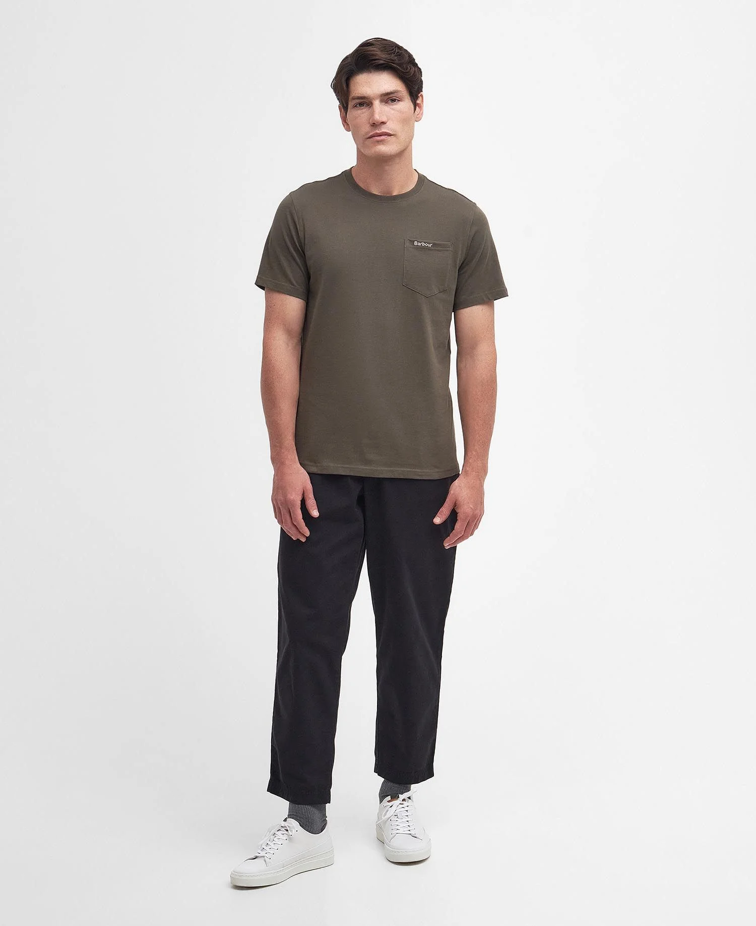 Barbour T-Shirt uomo con taschino Langdon - Image 5