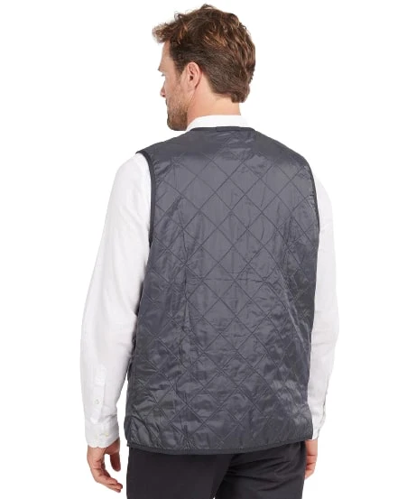 Barbour Gilet trapuntato con zip unisex Polarquilt blu MLI0002NY91 - Image 4