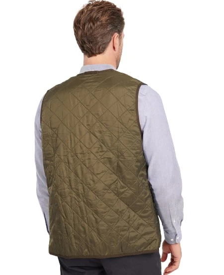 Barbour Gilet/trapuntato con zip unisex Polarquilt verde MLI0002OL91 - Image 3