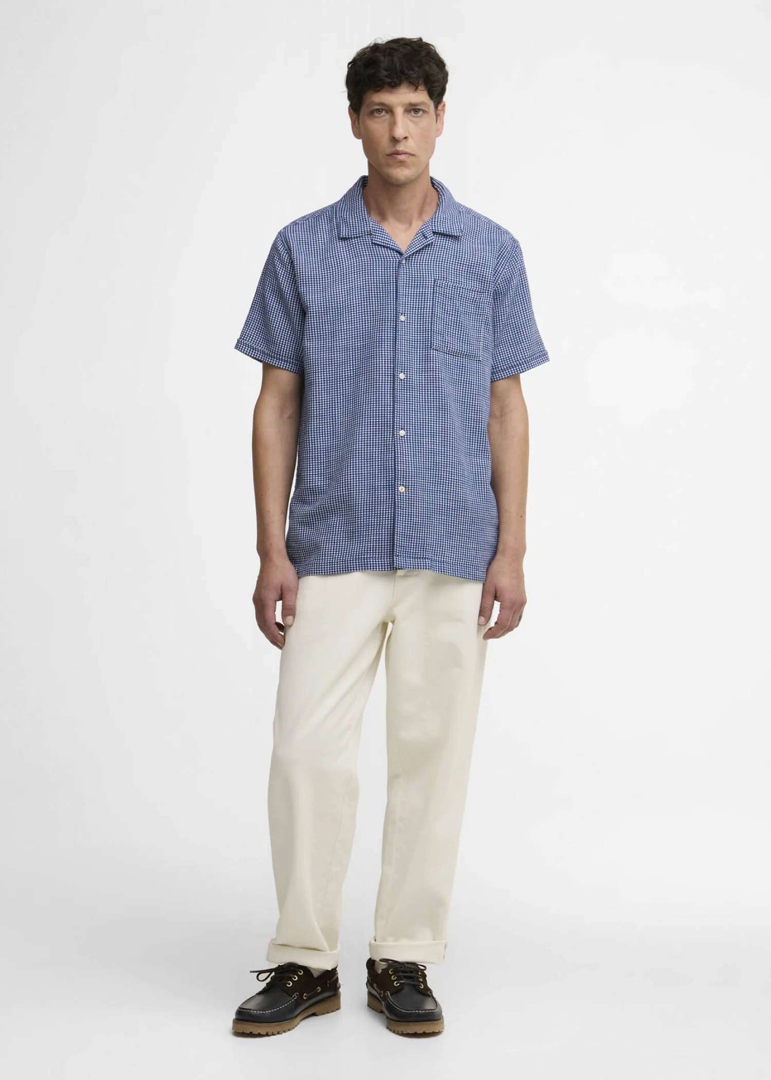 Barbour Camicia da uomo manica corta Rudbeck Textured - Image 3