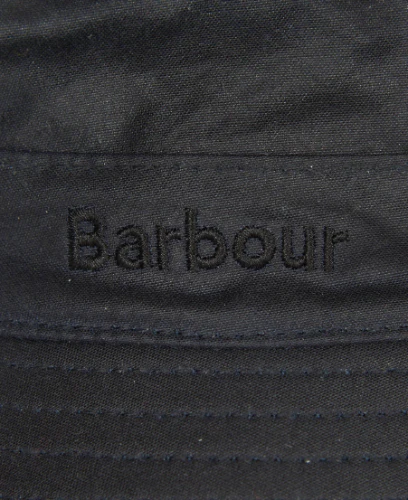 Barbour Cappello pescatore cerato Wax Sports blu MHA0001NY91 - Image 4