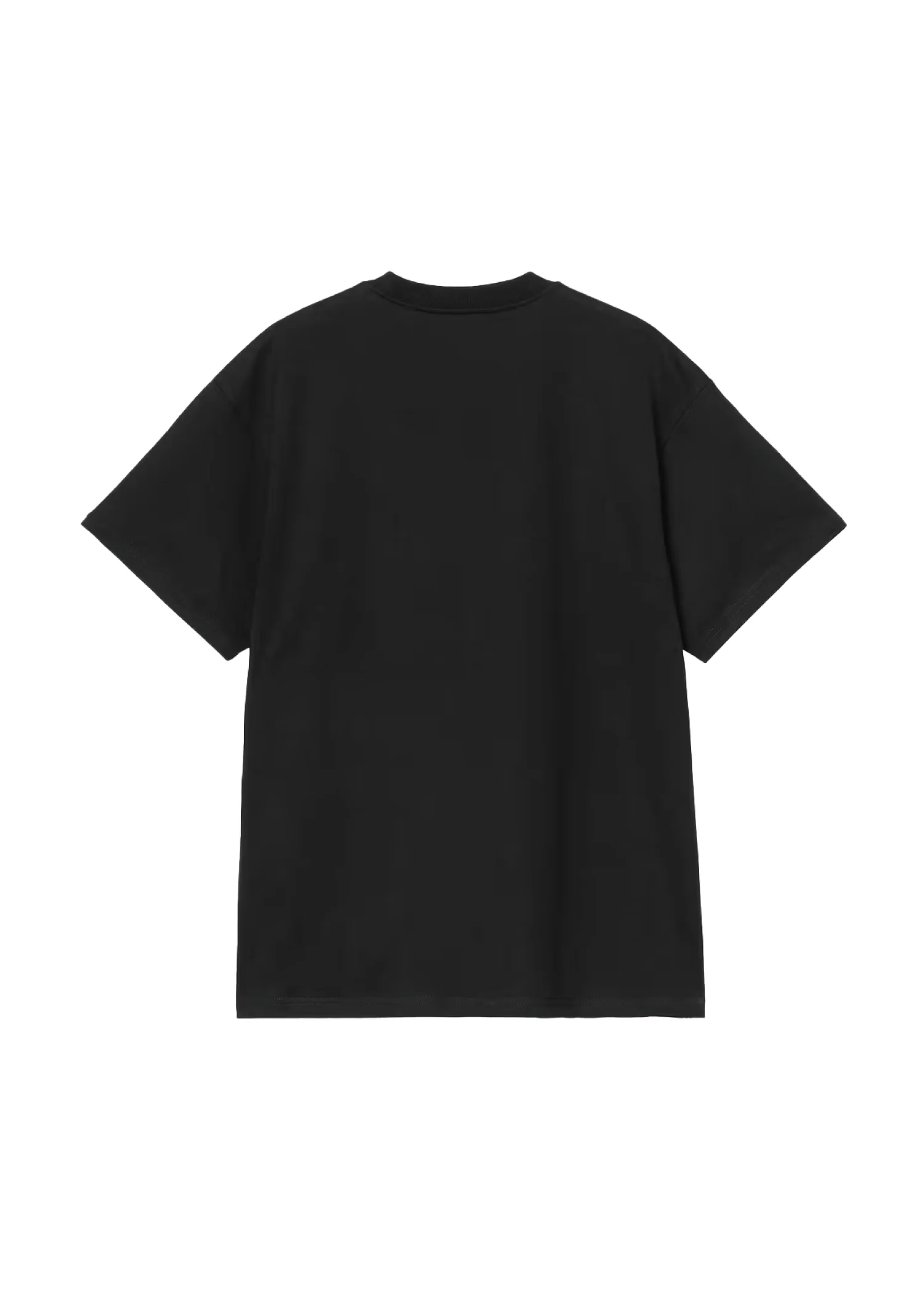 Carhartt Wip T-Shirt da uomo manica corta Barbwire nera - Image 2