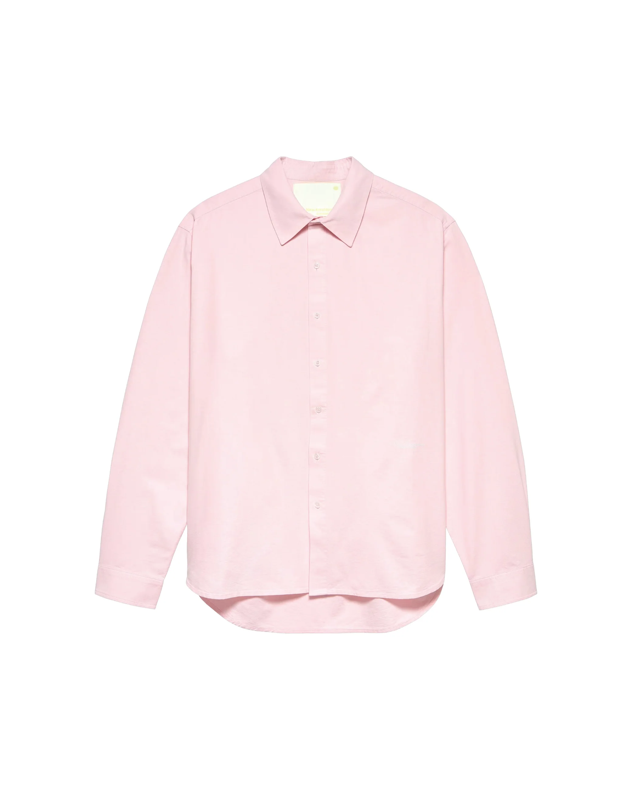 New Amsterdam Camicia a righe Beach Oxford rosa/bianco