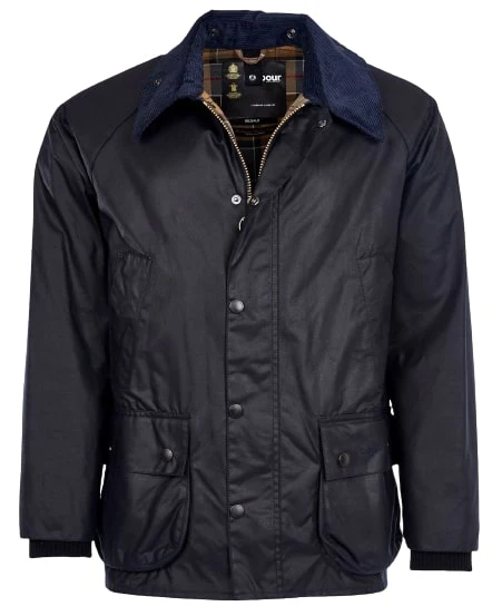 Barbour Giacca cerata da uomo Bedale Wax blu MWX0018NY91 - Image 5