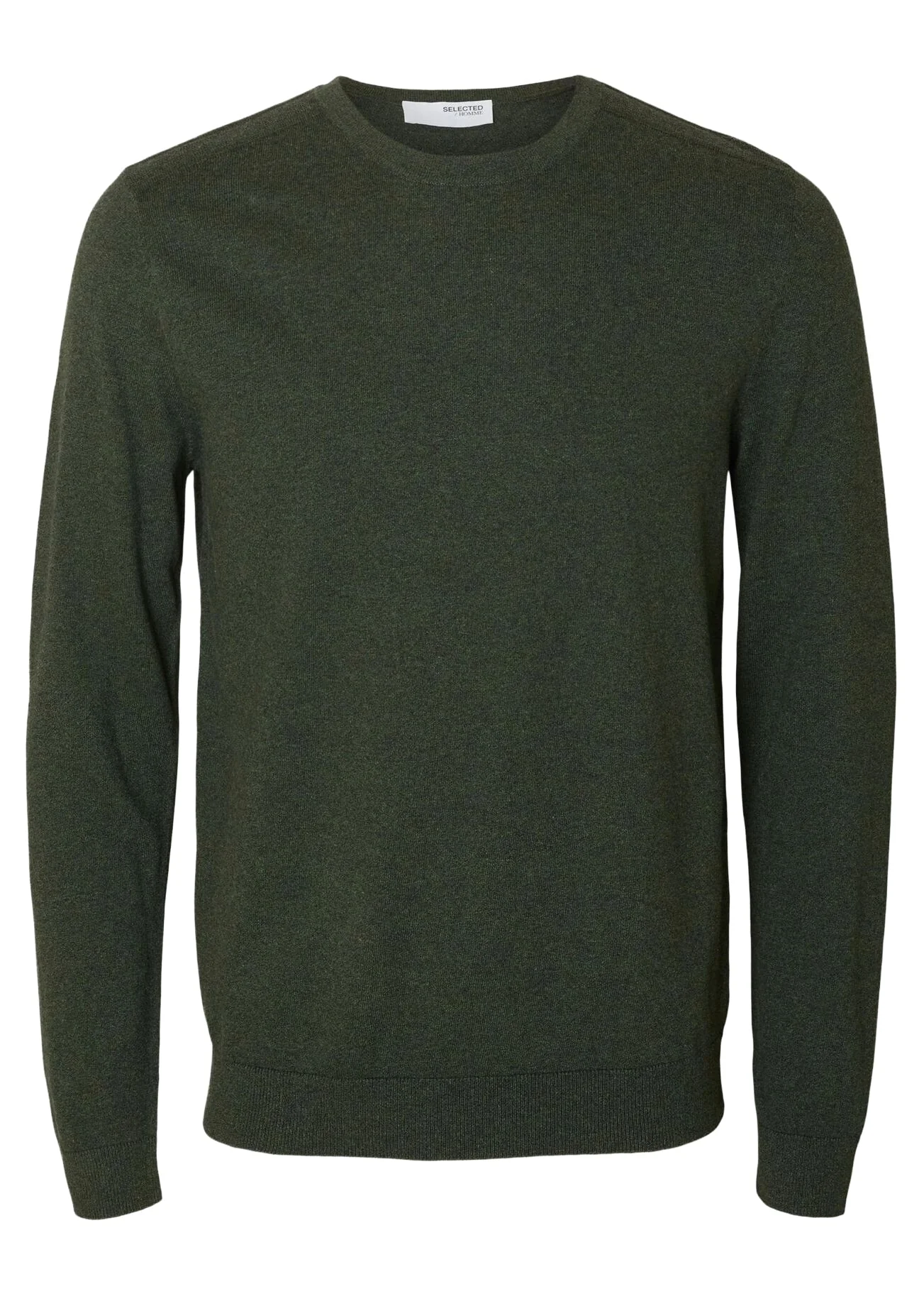 Selected Maglia girocollo da uomo Berg verde