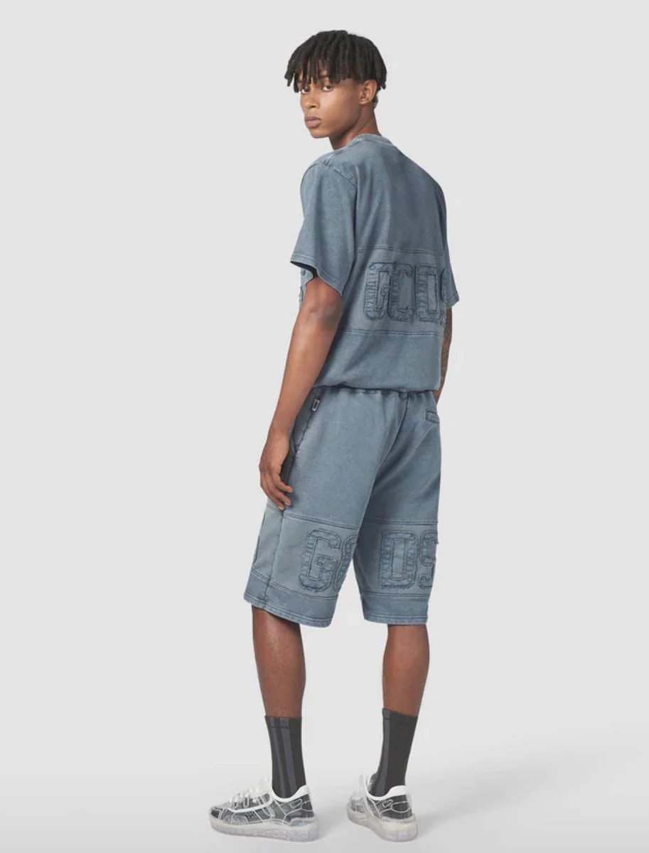 GCDS PANTALONCINO IN FELPA  CC22M30S110 - Image 6