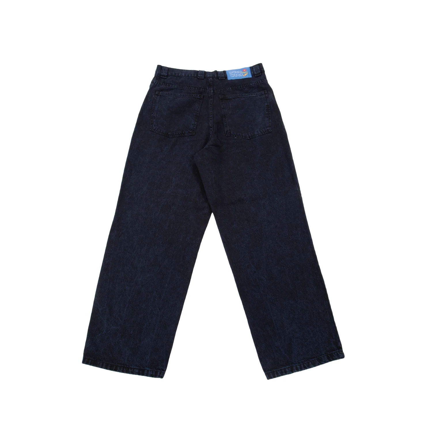 Bushwick Jeans uomo BIG BAGGY nero/blu - Image 2