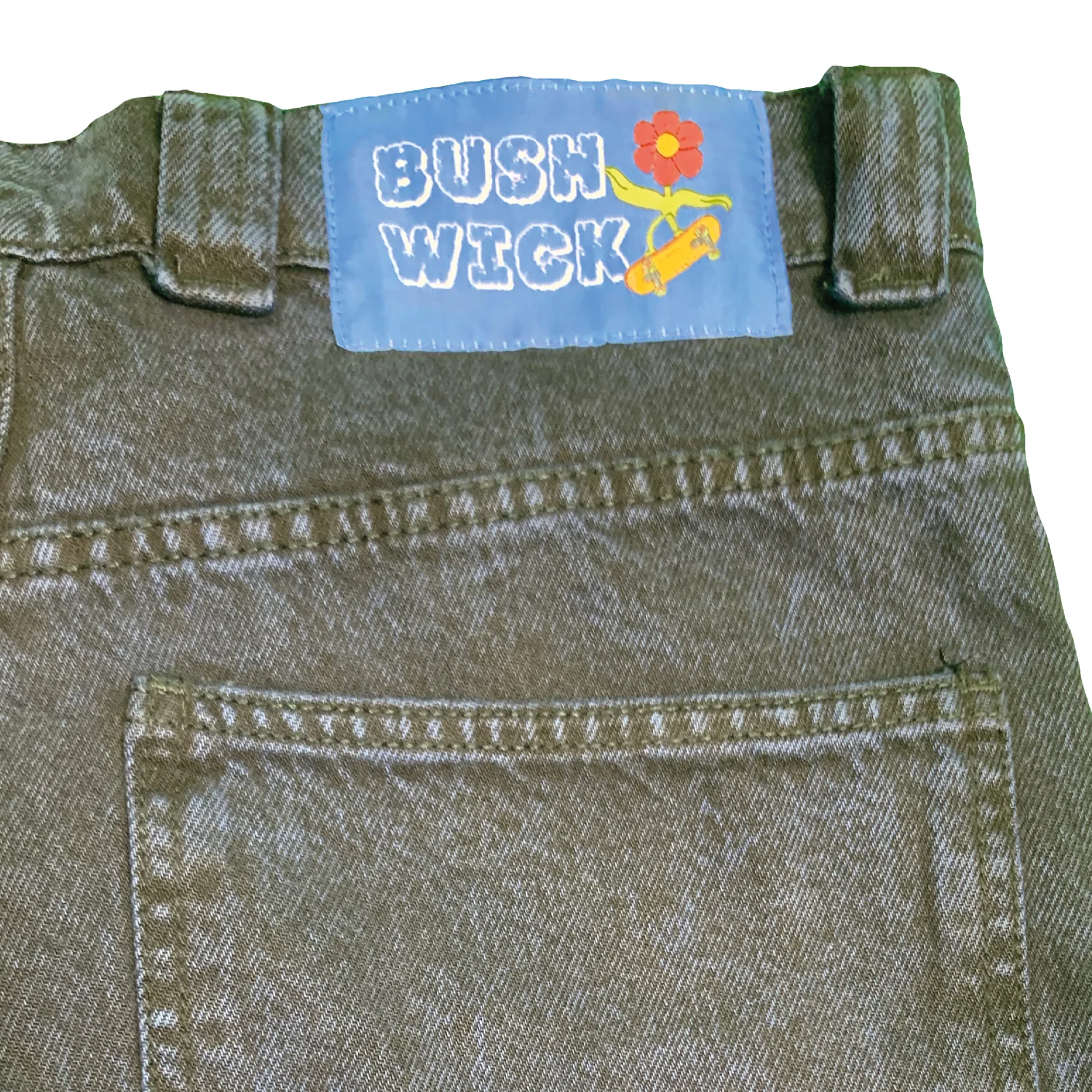 Bushwick Jeans uomo BIG BAGGY nero/blu - Image 4