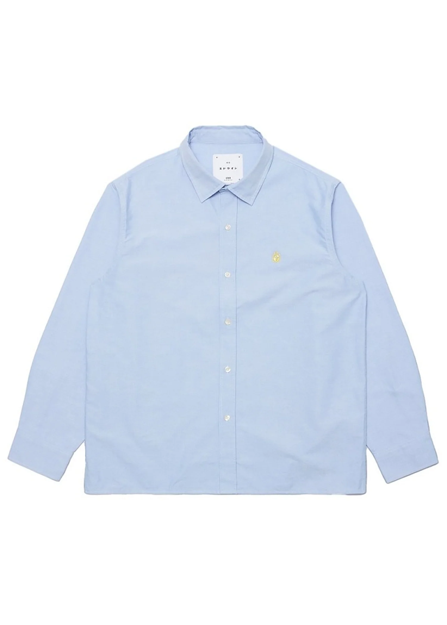 Edwin Camicia da uomo Big Oxford celeste