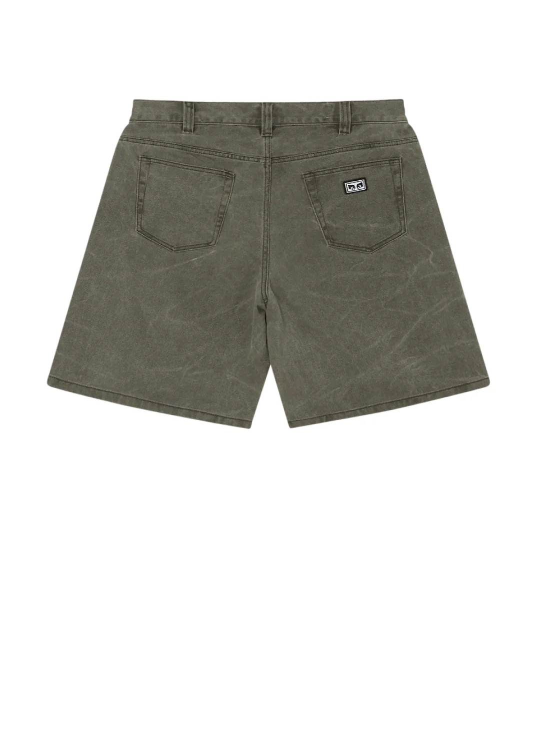 Obey Pantaloncino in jeans da uomo Bigwig Baggy - Image 2