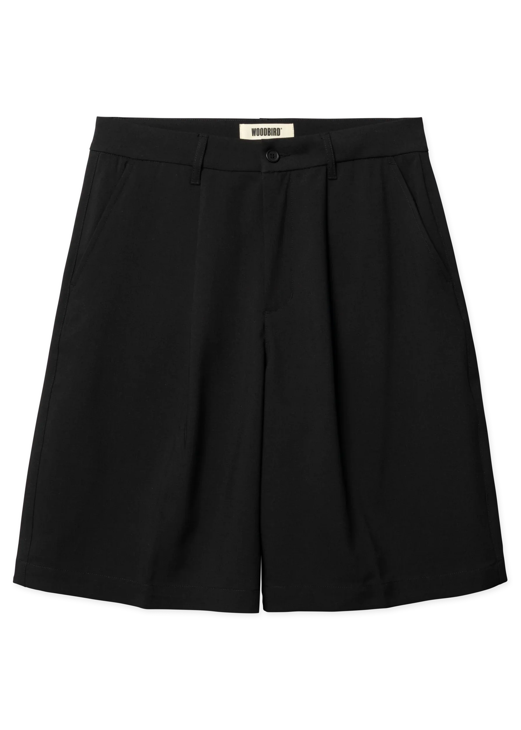 Woodbird Pantaloncino classico Bin Guan nero