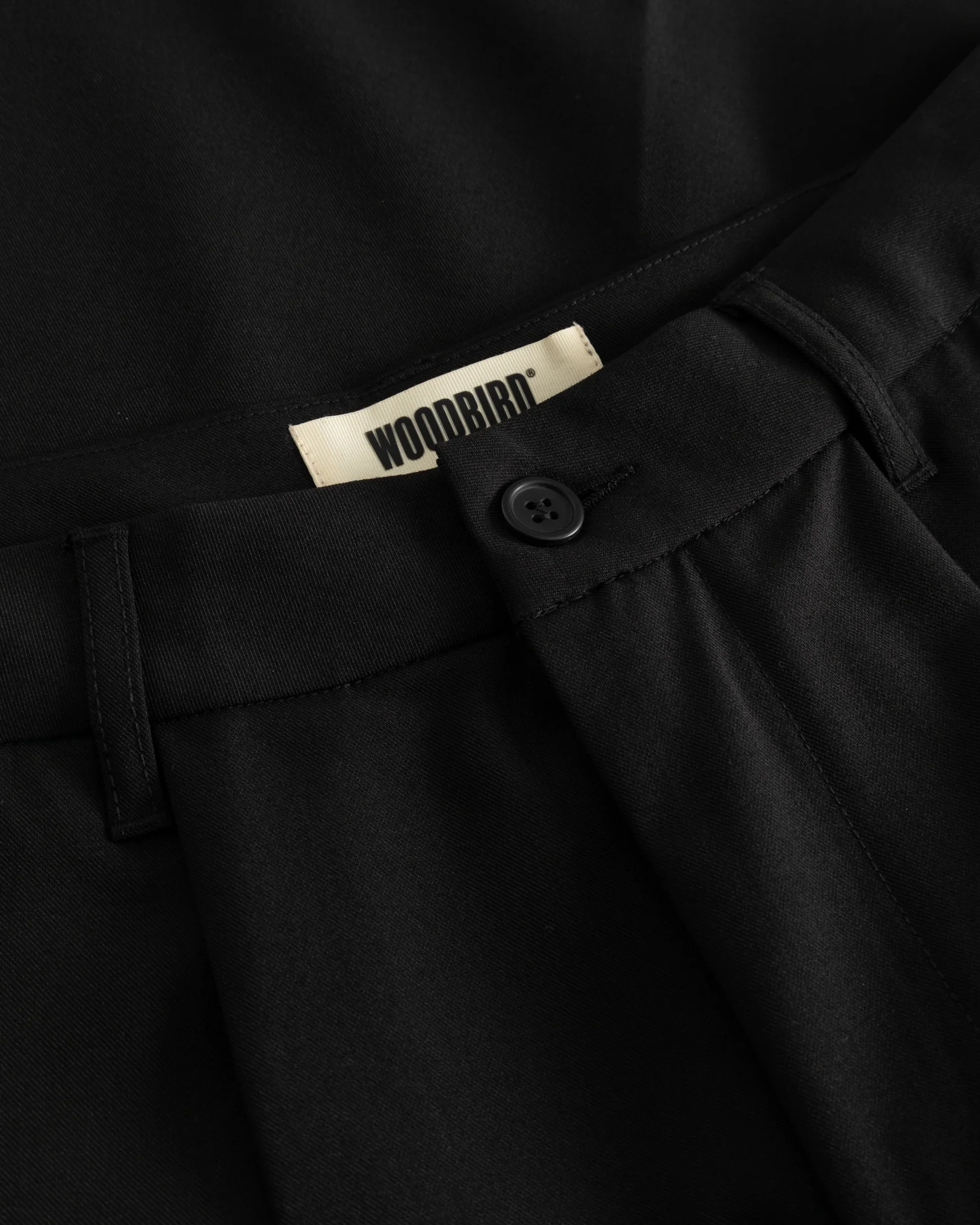 Woodbird Pantaloncino classico Bin Guan nero - Image 2